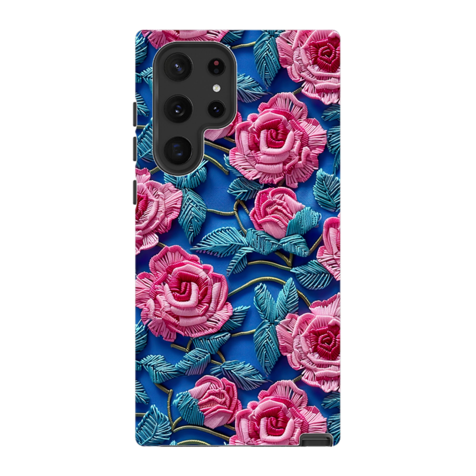 Samsung Tough Case - Blue Summer Roses