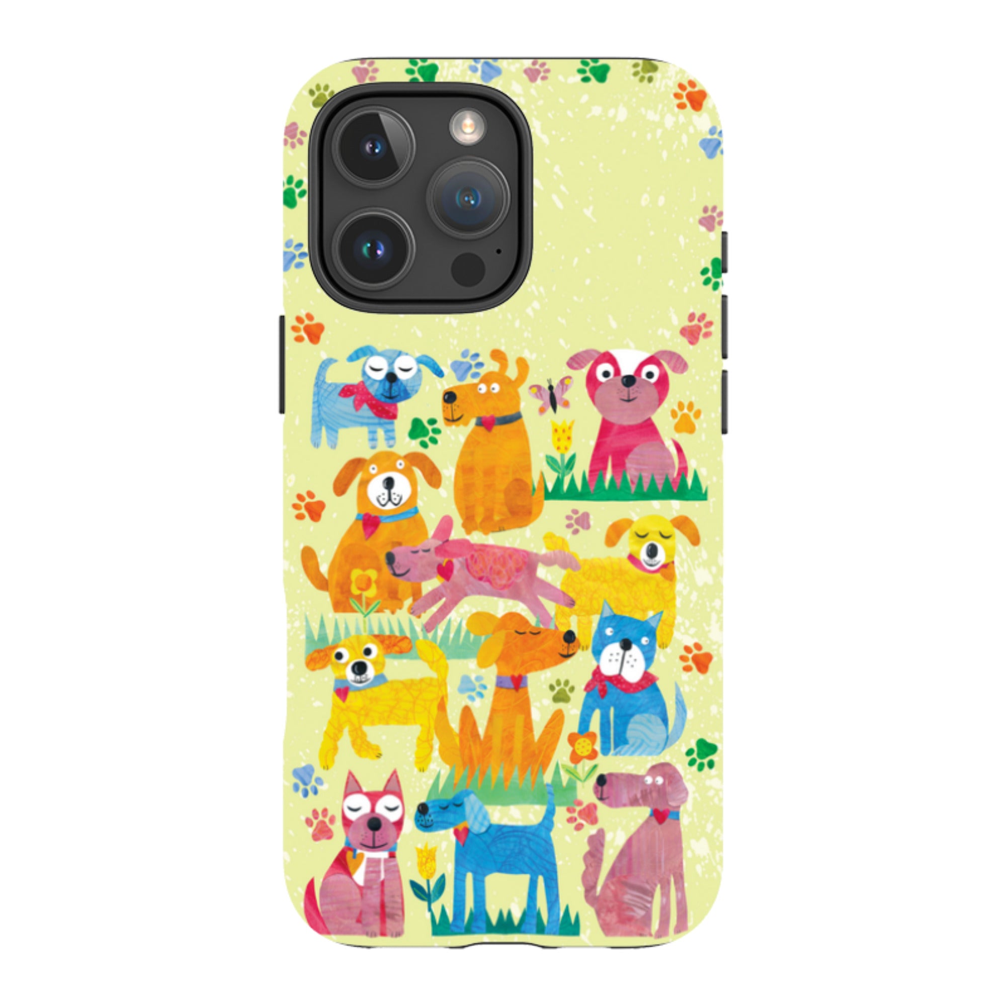 iPhone MagSafe Tough Case - Dogs in the park By Tracey English