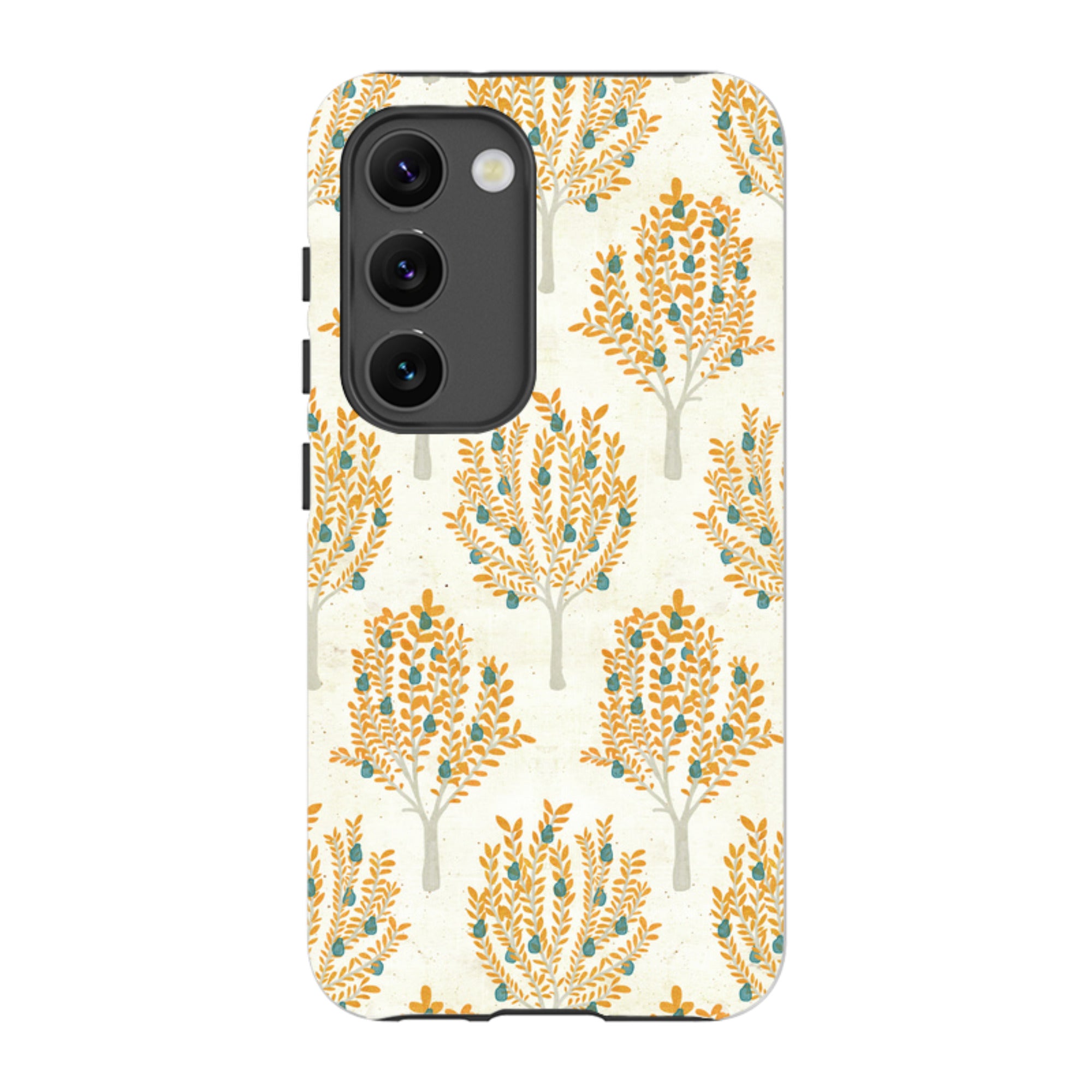Samsung Tough Case - Pear Trees Cream By Katherine Quinn