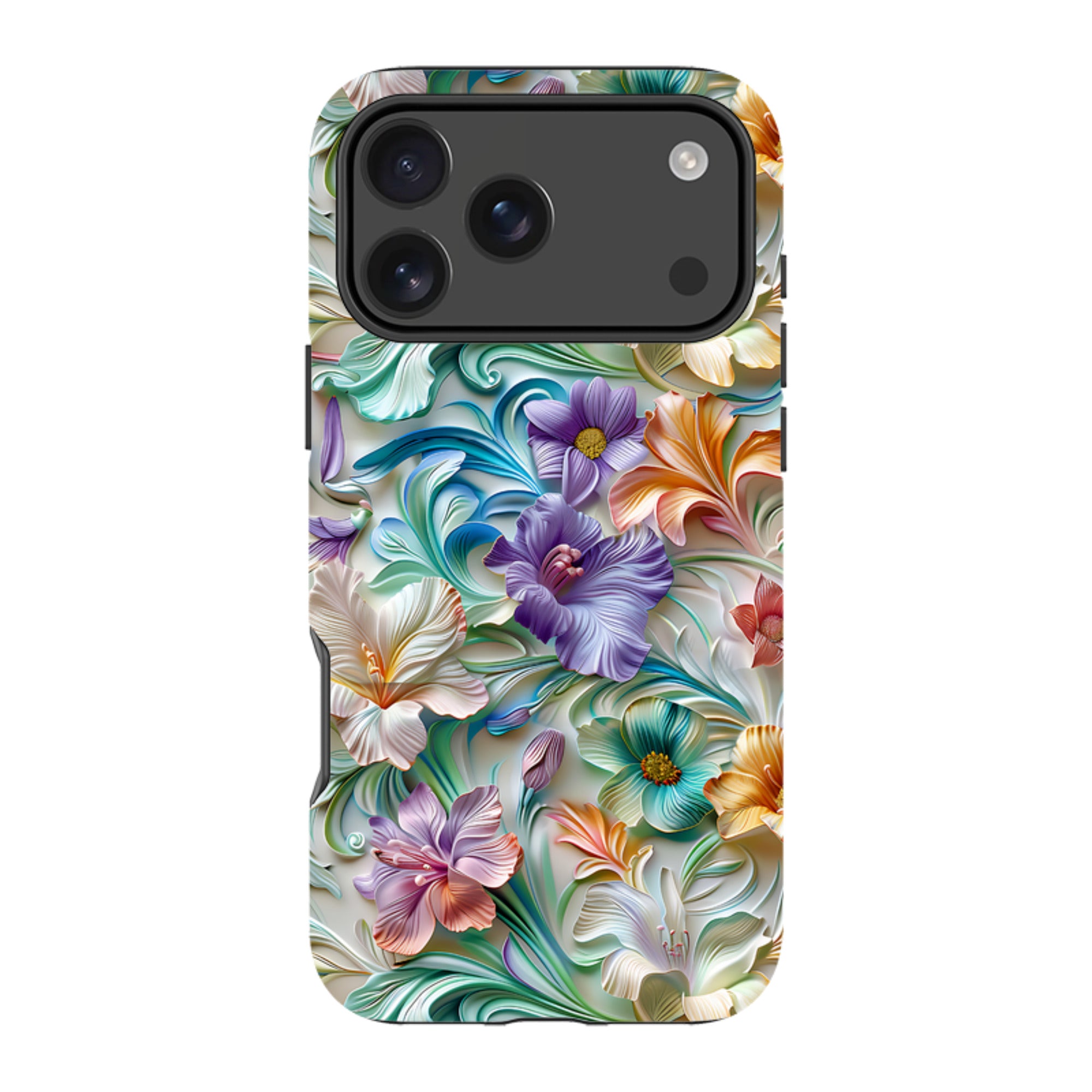 iPhone Tough Case -Neo Floral