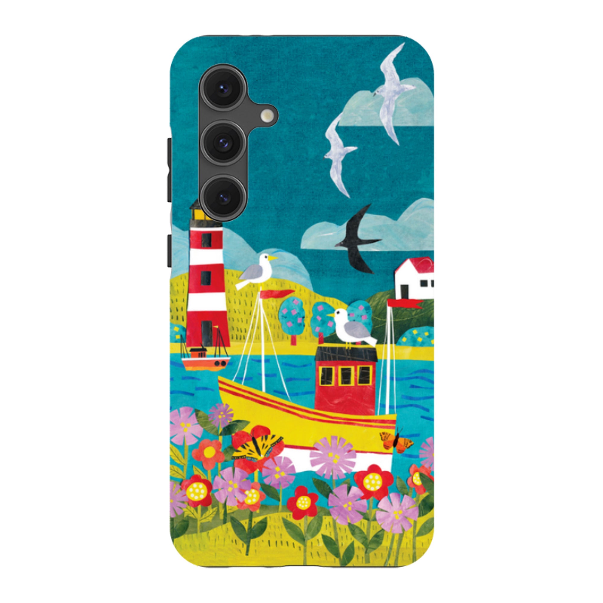 Samsung Tough  Case - Fishing Boat By Tracey English