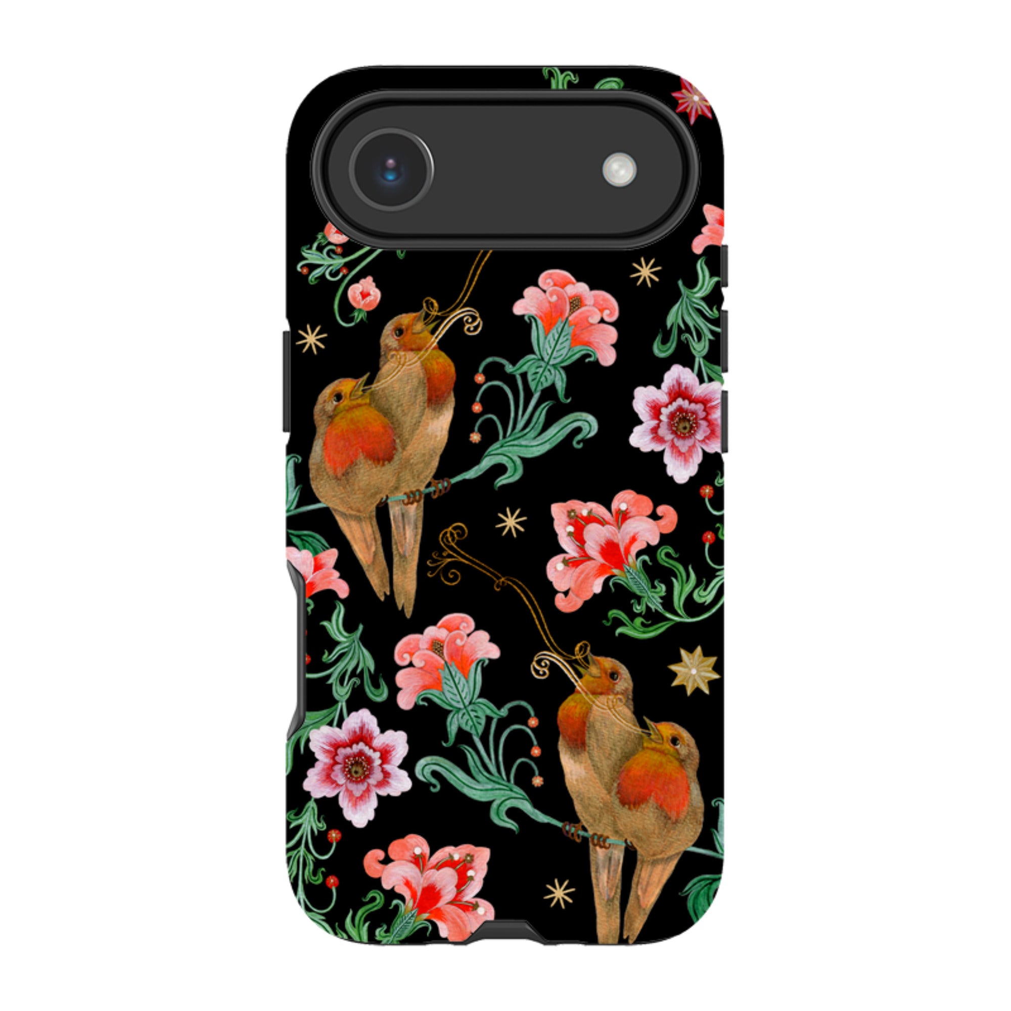 iPhone Tough  Case - Four Calling Birds By Maria Matos