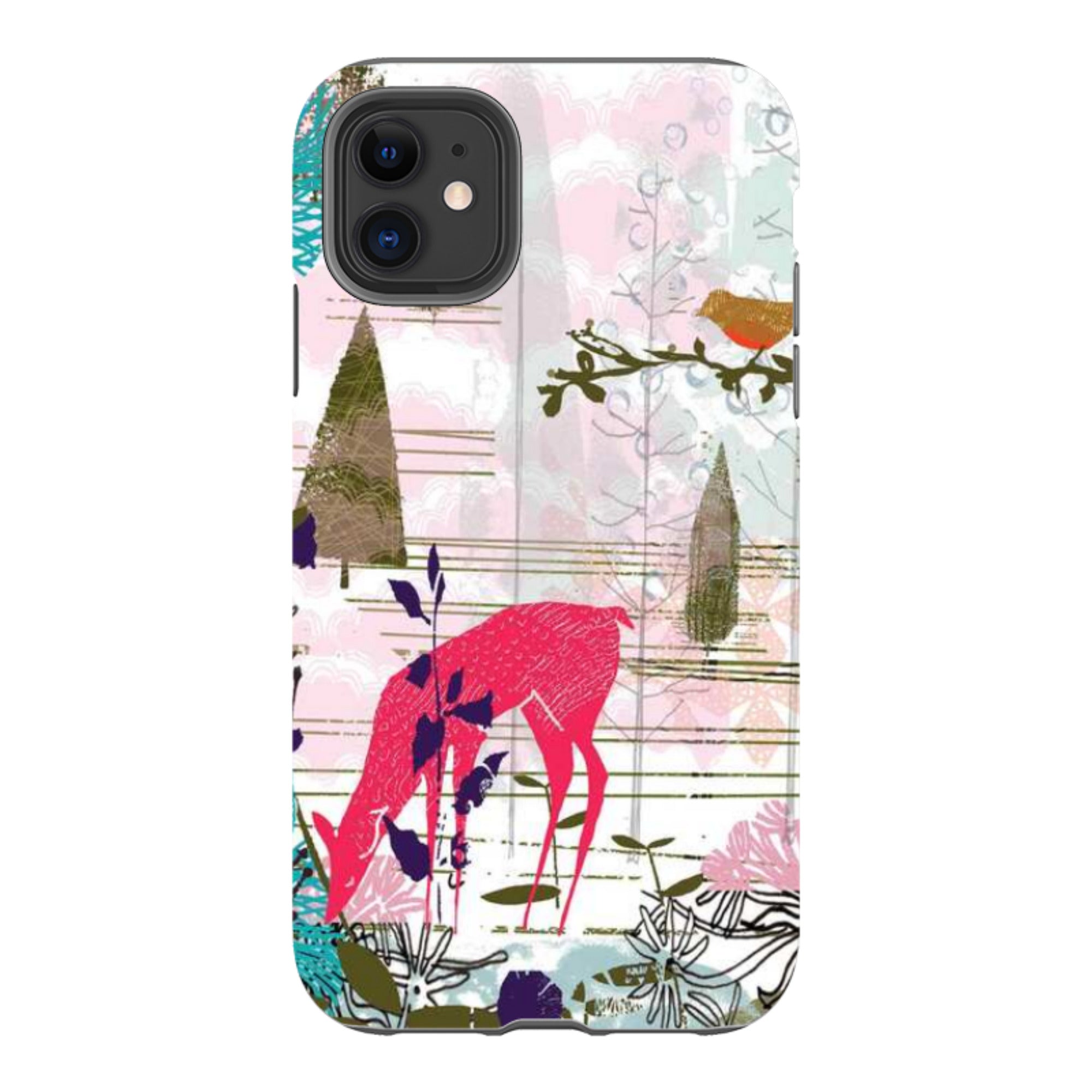 iPhone Tough Case - Forest Tale Robin Song By Tiffany Lynch