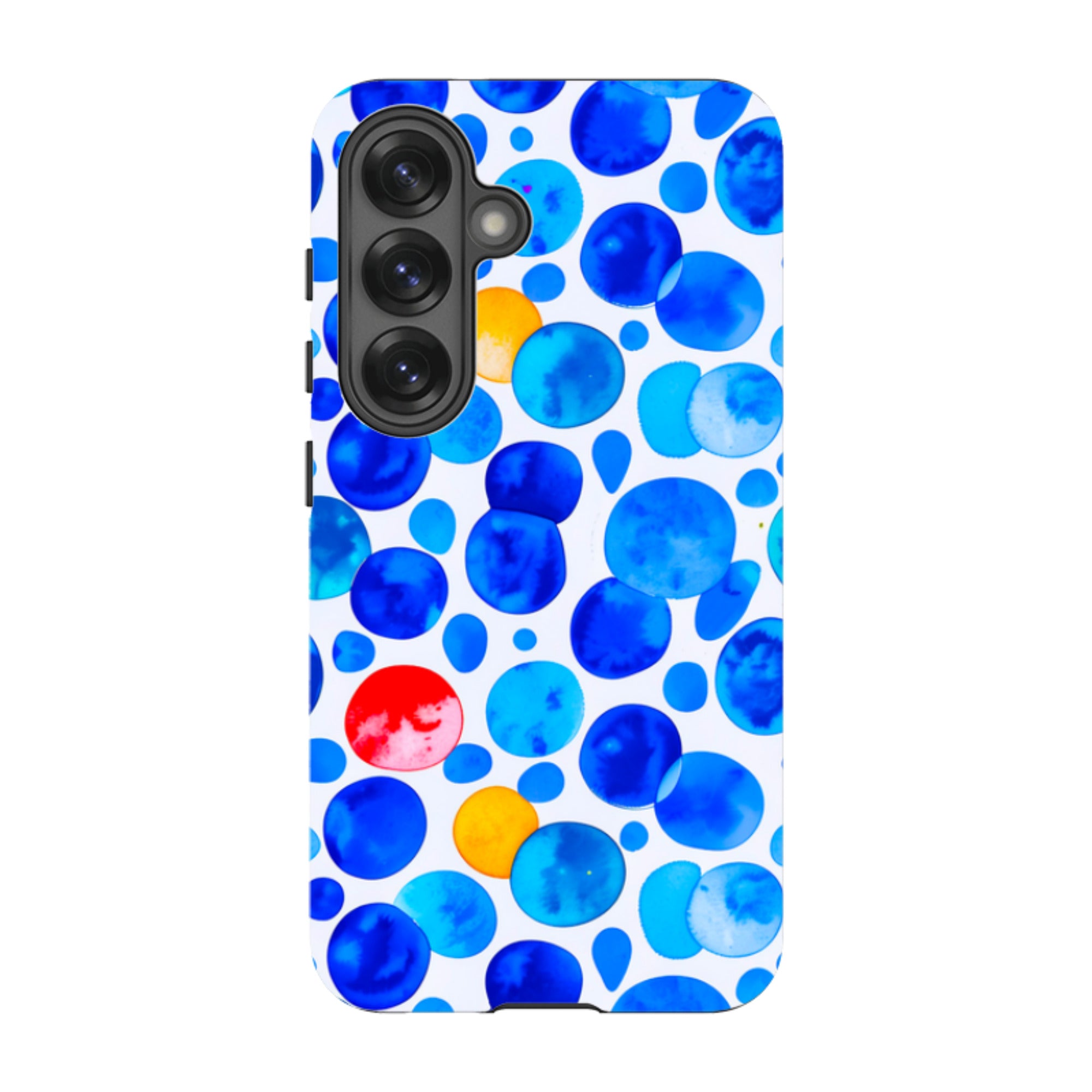 Samsung Tough  Case - Blue Moon Polka