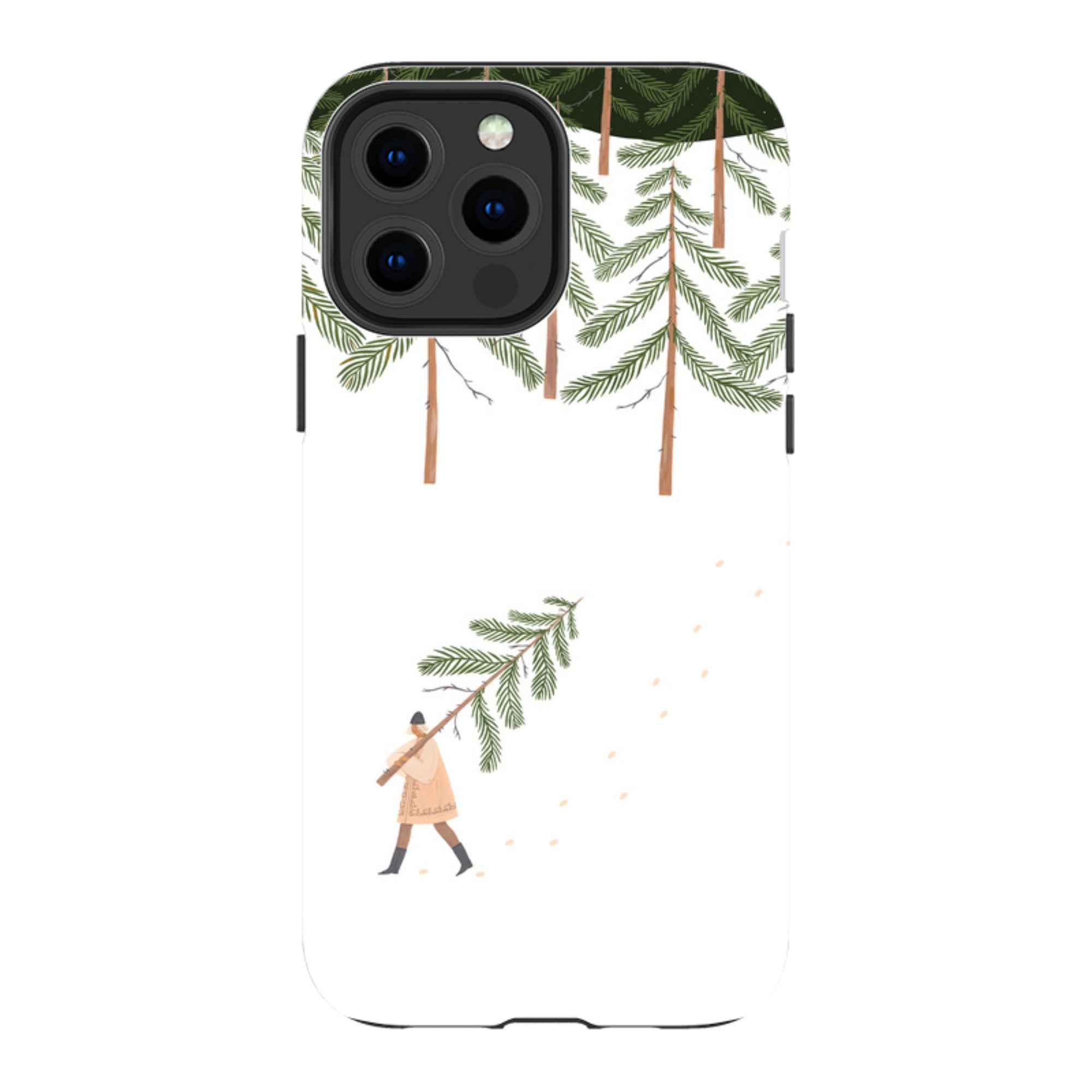 iPhone Tough Case - Coming Home For Christmas By Madalina Andronic