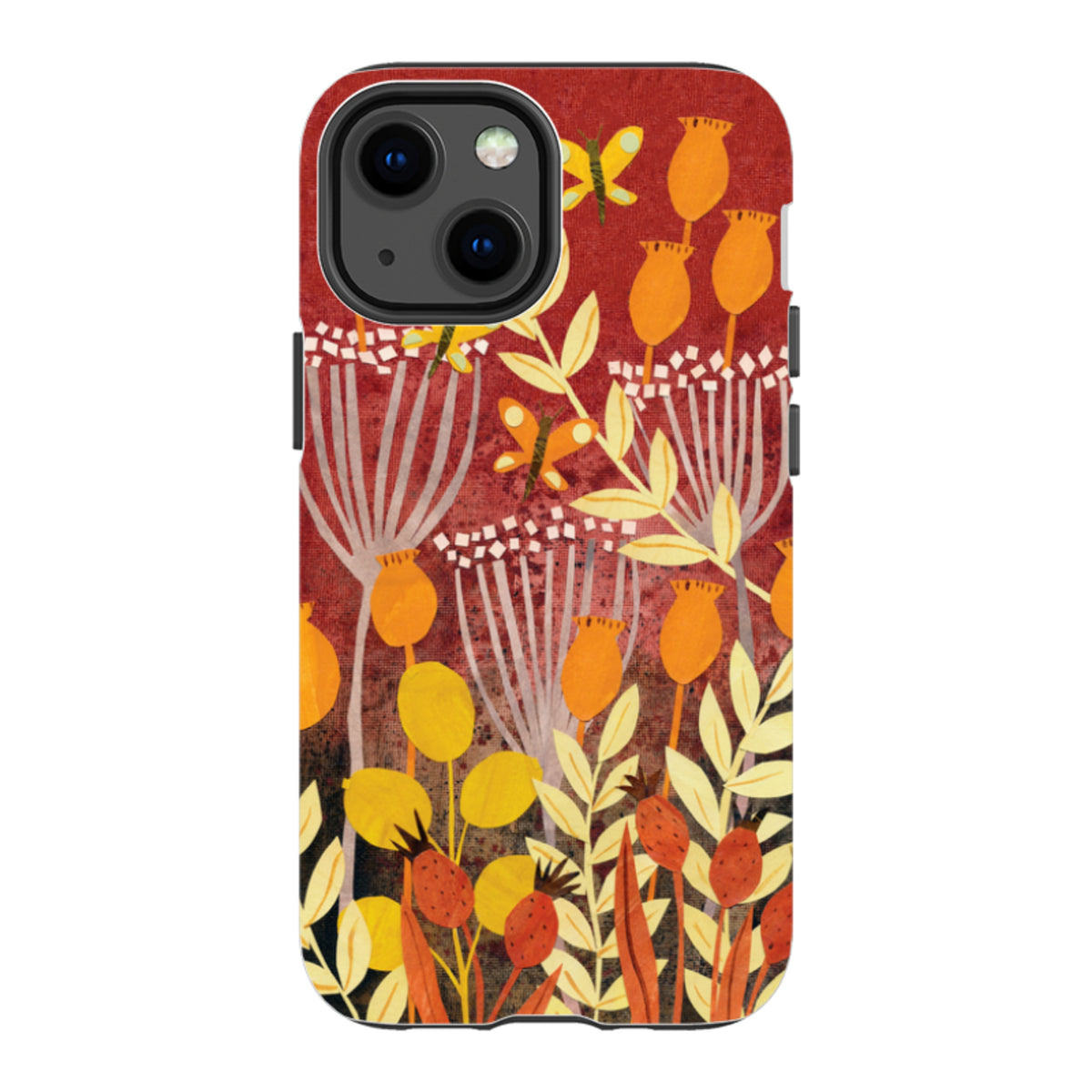 iPhone Tough Case - Dried Pods By Tracey English