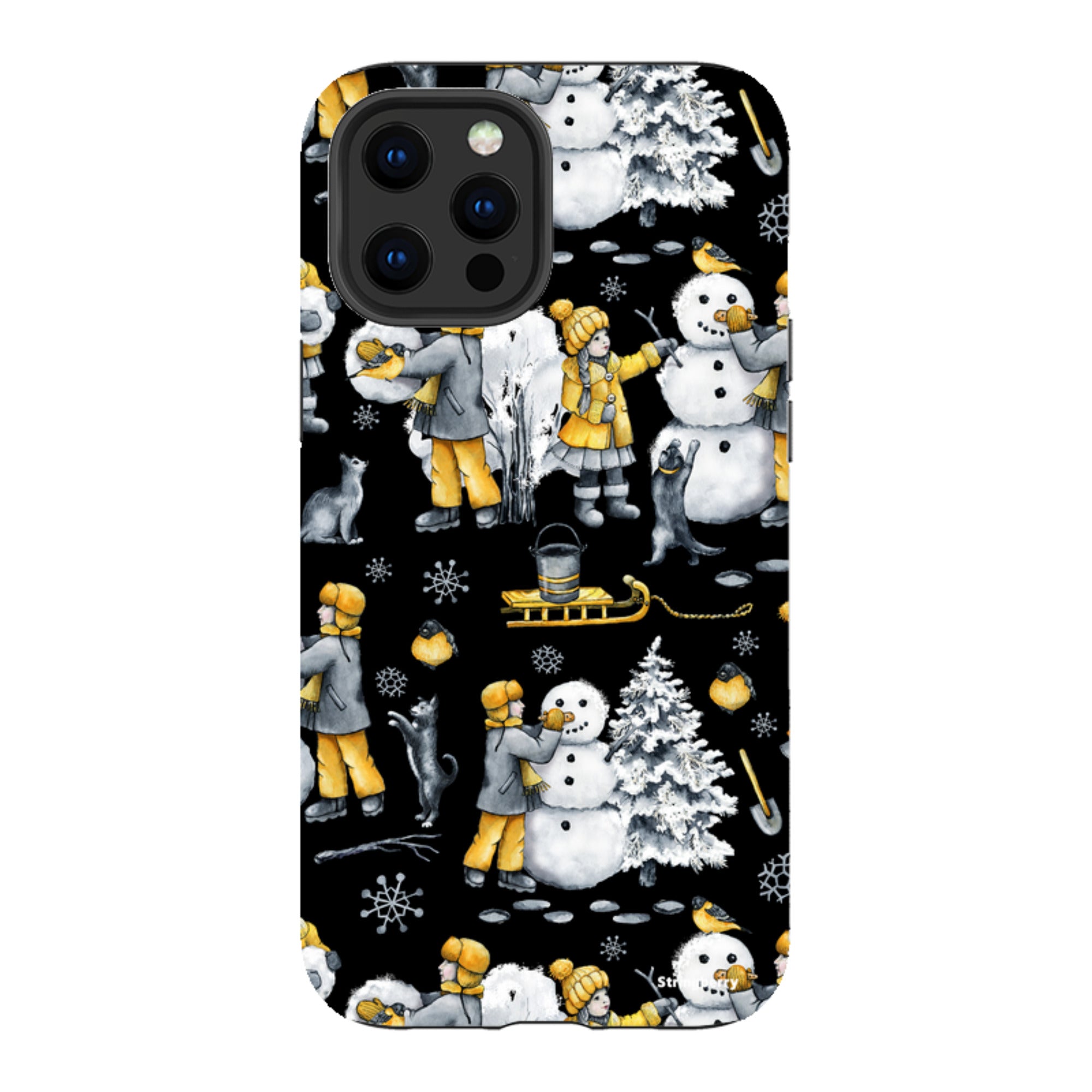 iPhone Tough Case - Me And Snowman