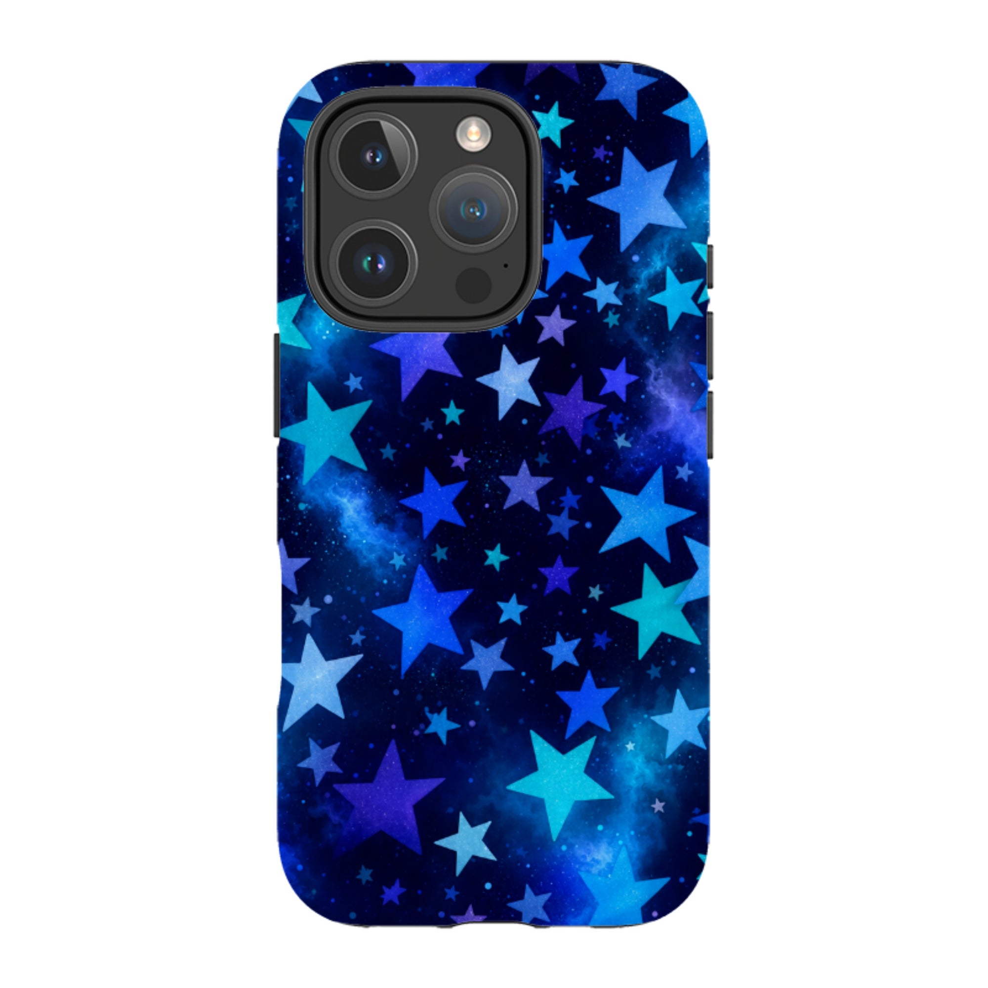 iPhone Tough Case - Blue Galaxy Star