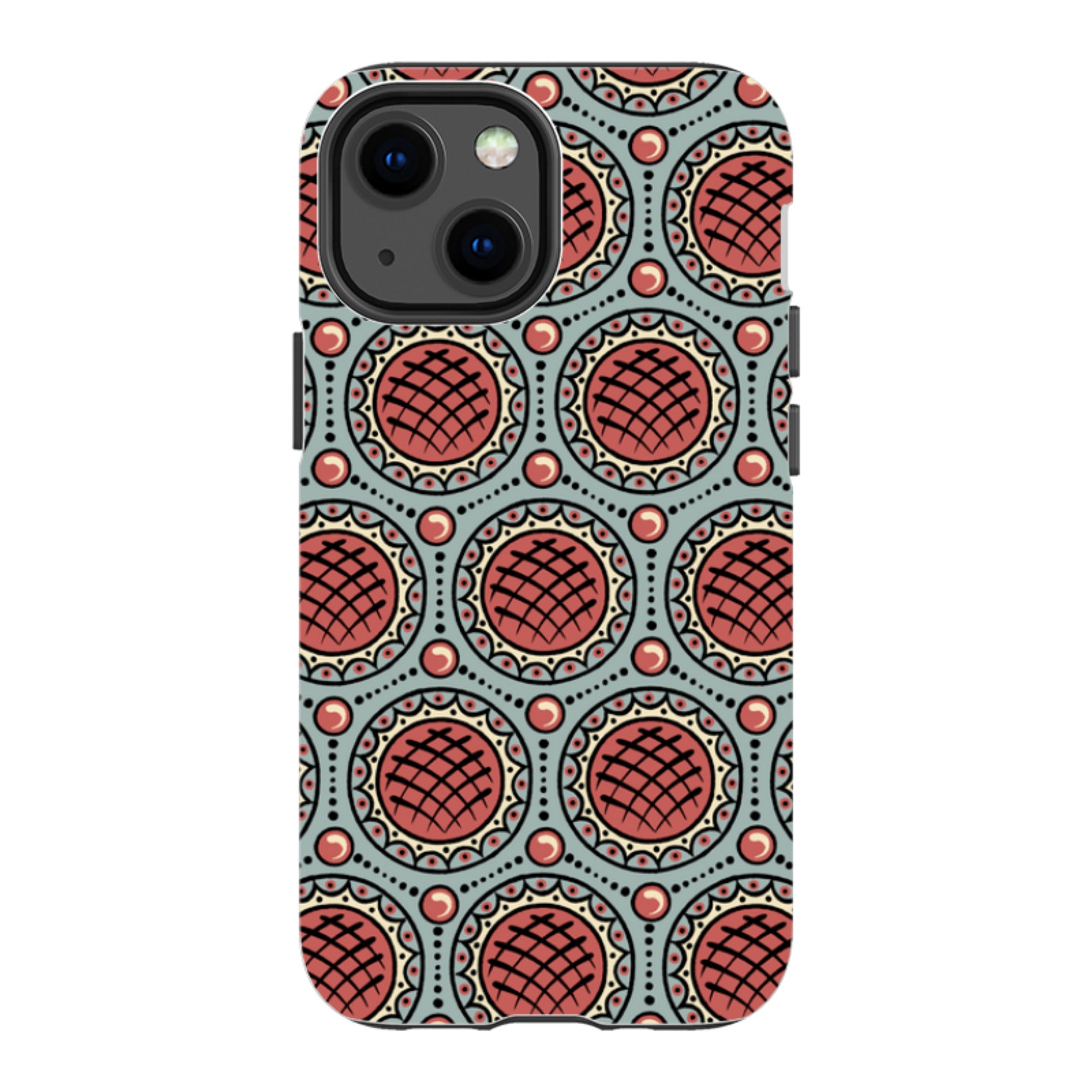 iPhone Tough Case - Charleston Red By Cressida Bell