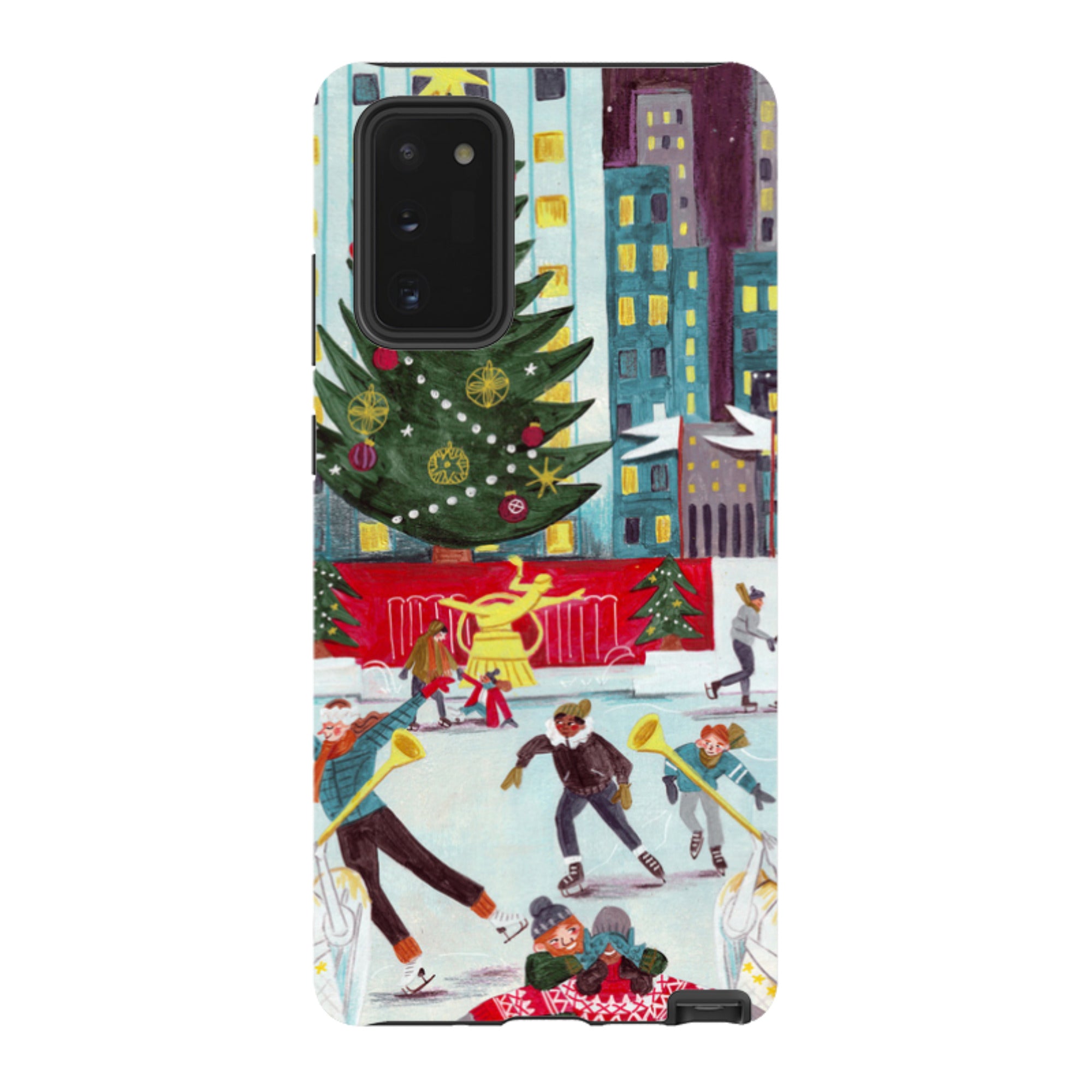 Samsung Tough Case - Xmas In New York By Caroline Bonne Muller