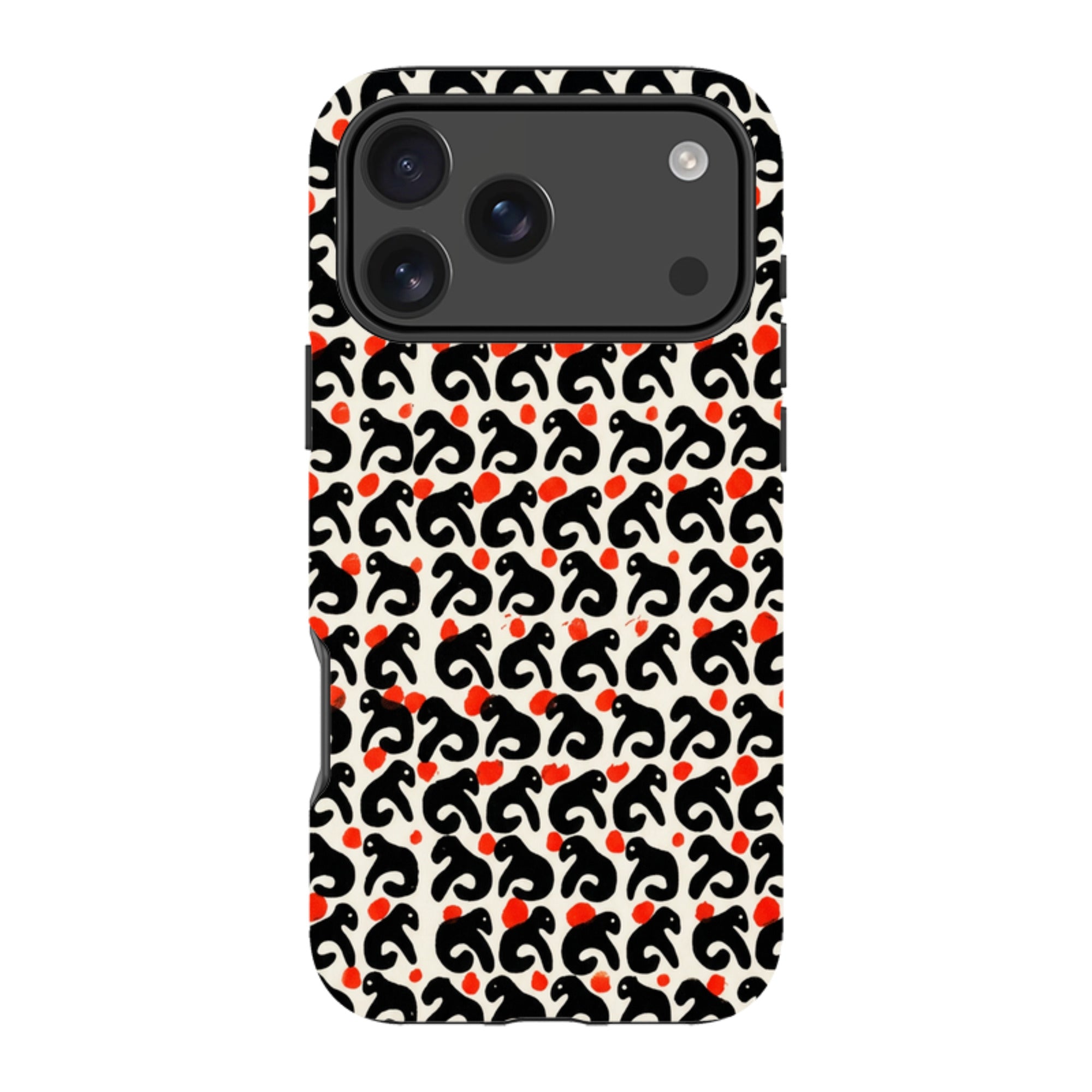 iPhone Tough Case - Abstract Cutouts