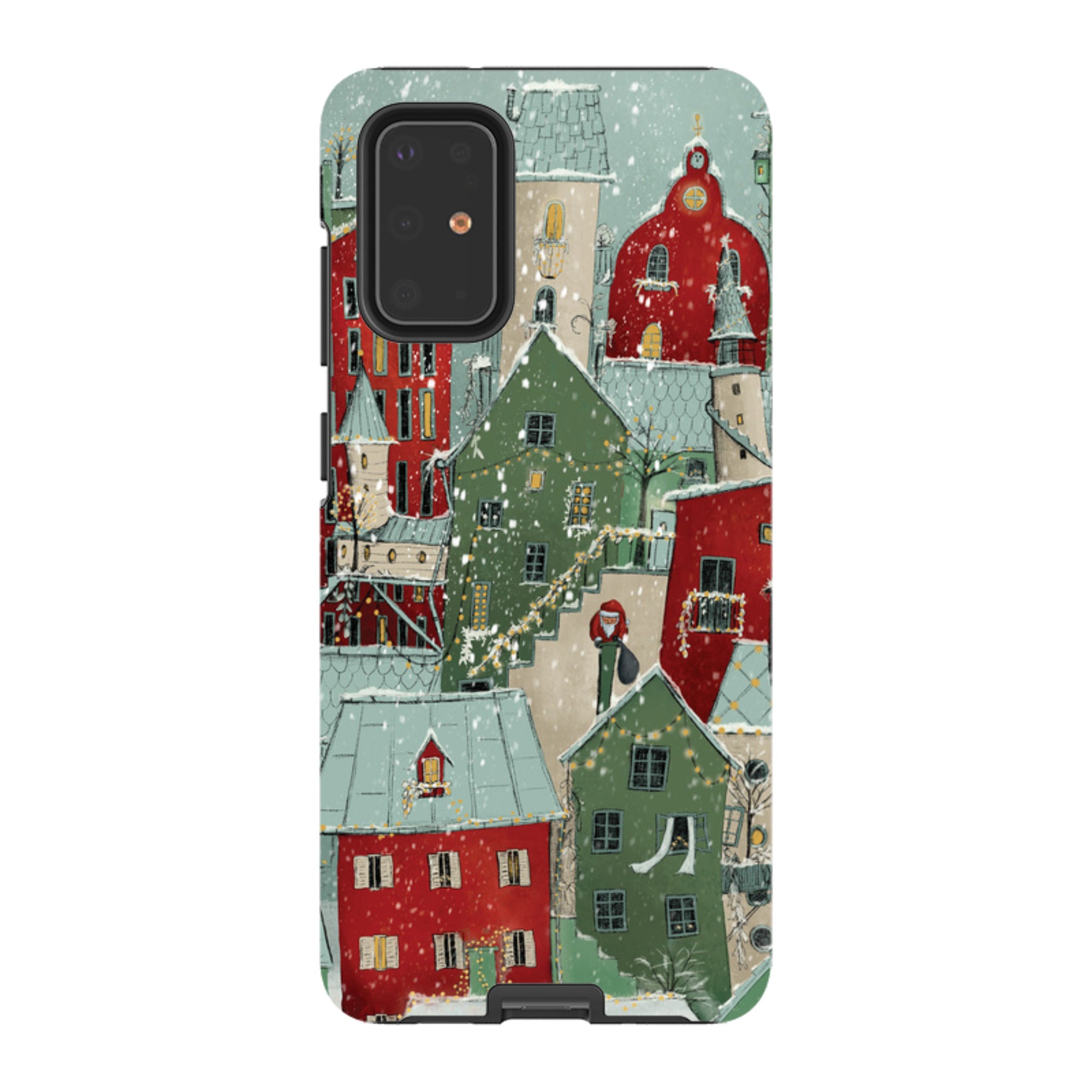 Samsung Tough Case - Citywinkles Red By Maja Lindberg