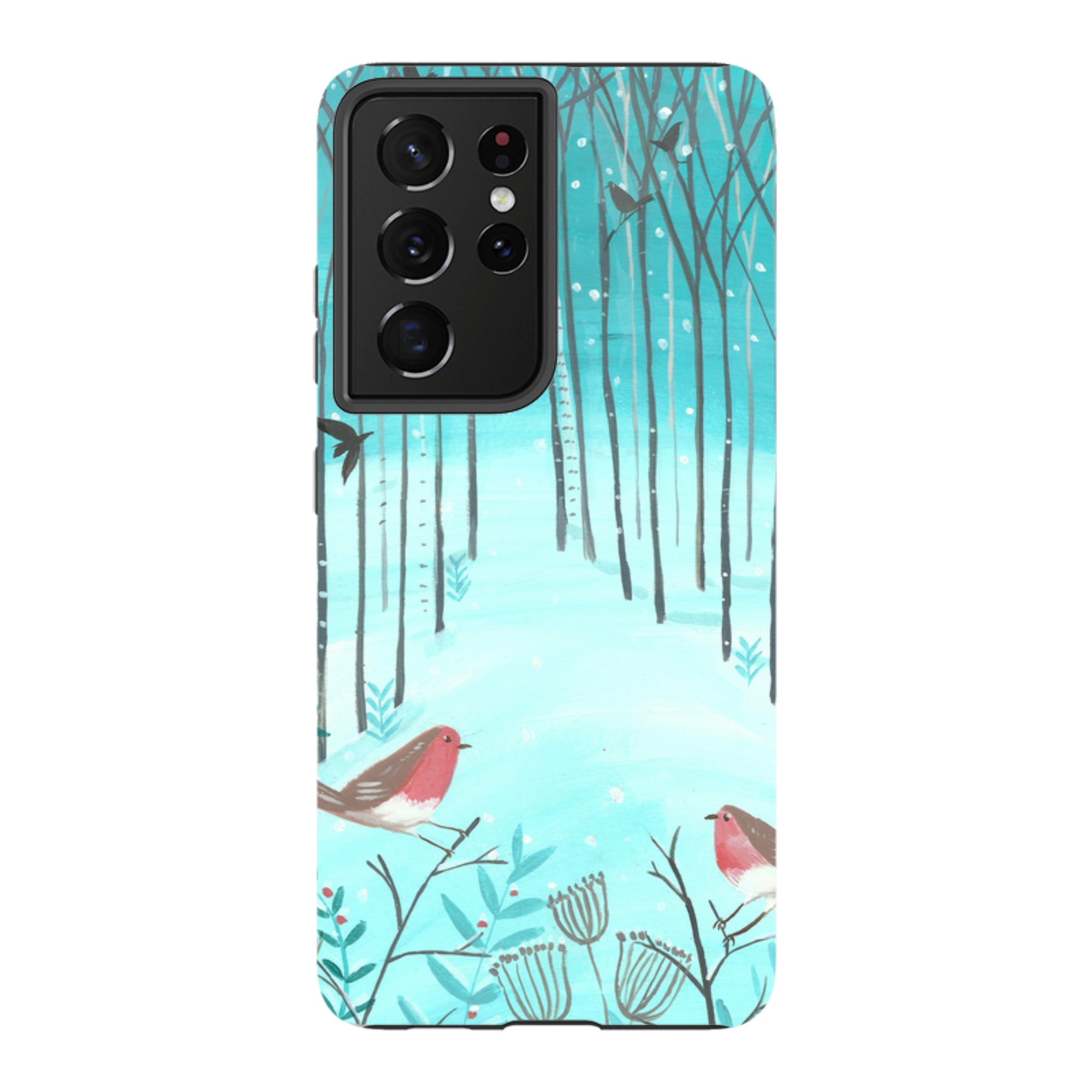 Samsung Tough Case - Winter Forest By Mary Stubberfield