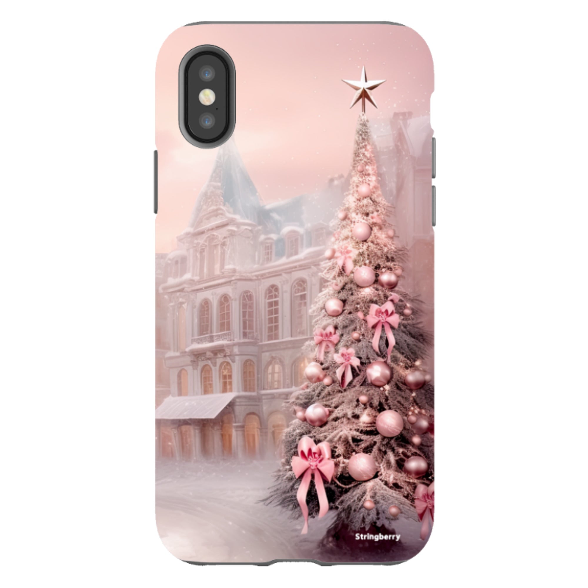 iPhone Tough Case - Pink Xmas