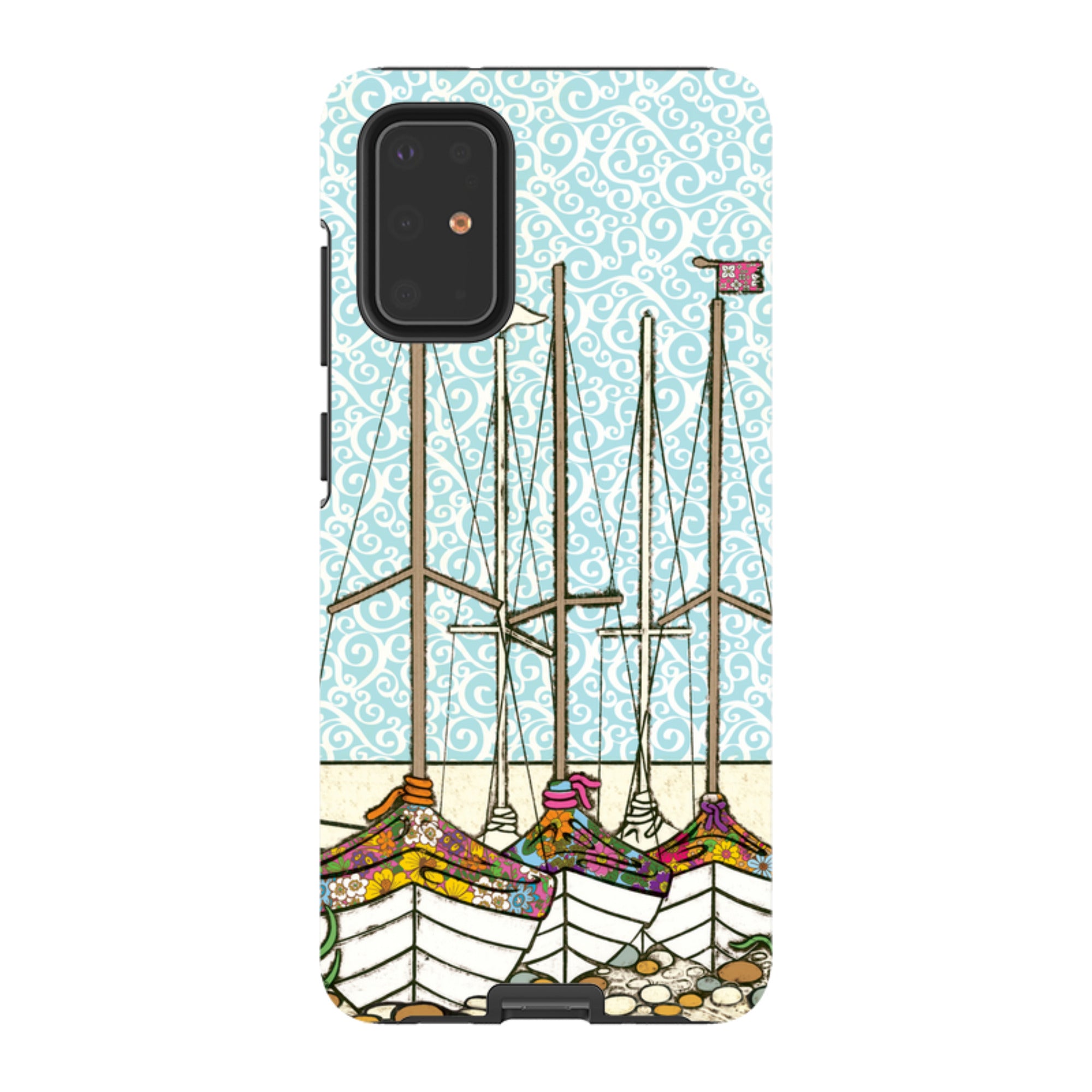 Samsung Tough Case - Boats At Rest By Amelia Bowman