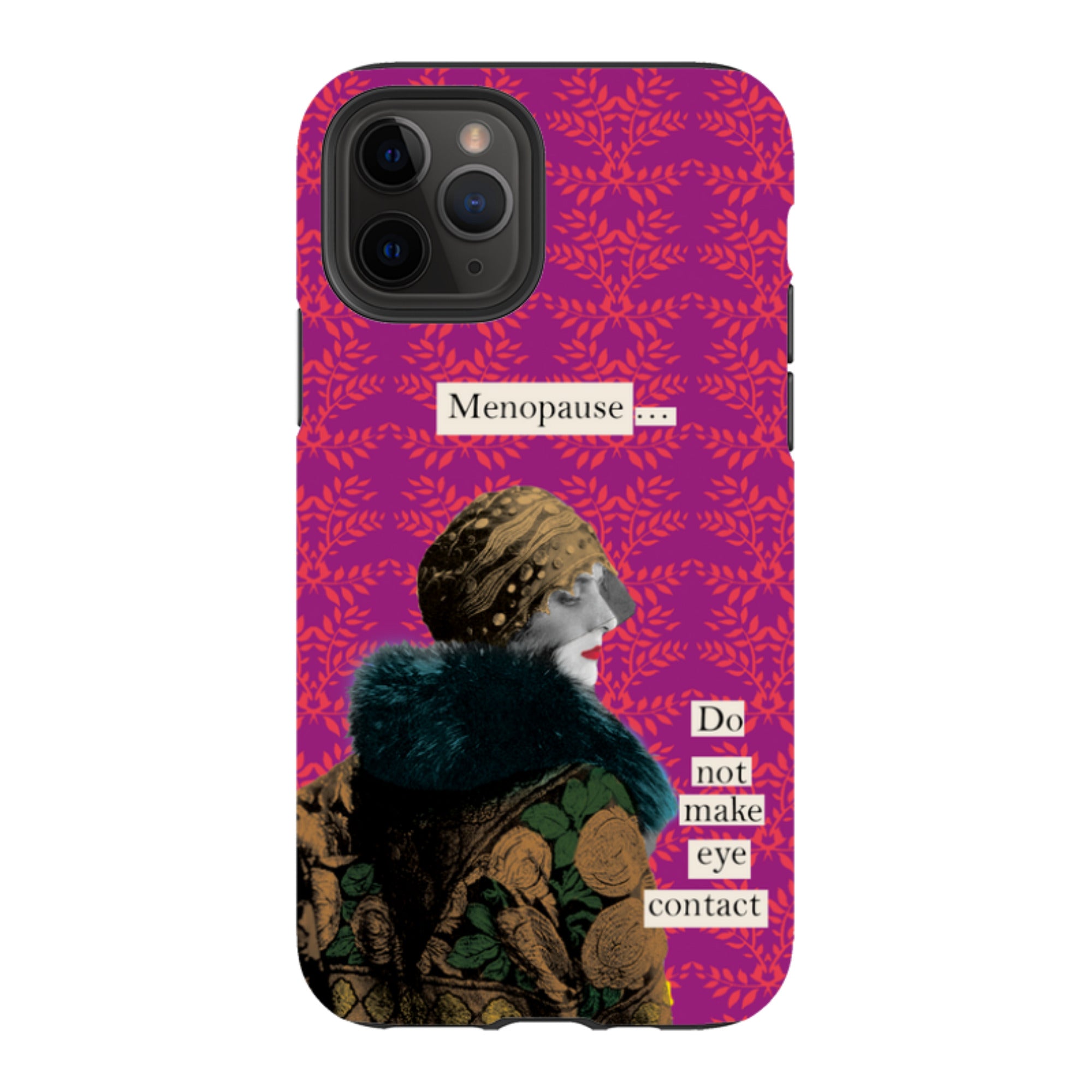 iPhone Tough Case - Menopause By Clare Jordan