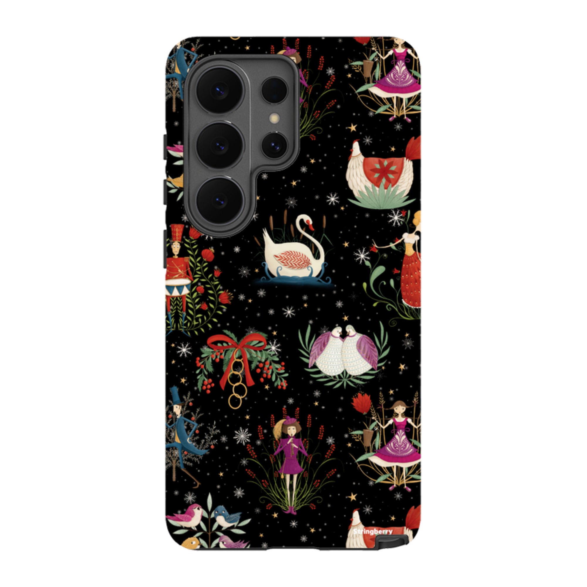 Samsung Tough Case - Twelve Days Black By Maja Lindberg
