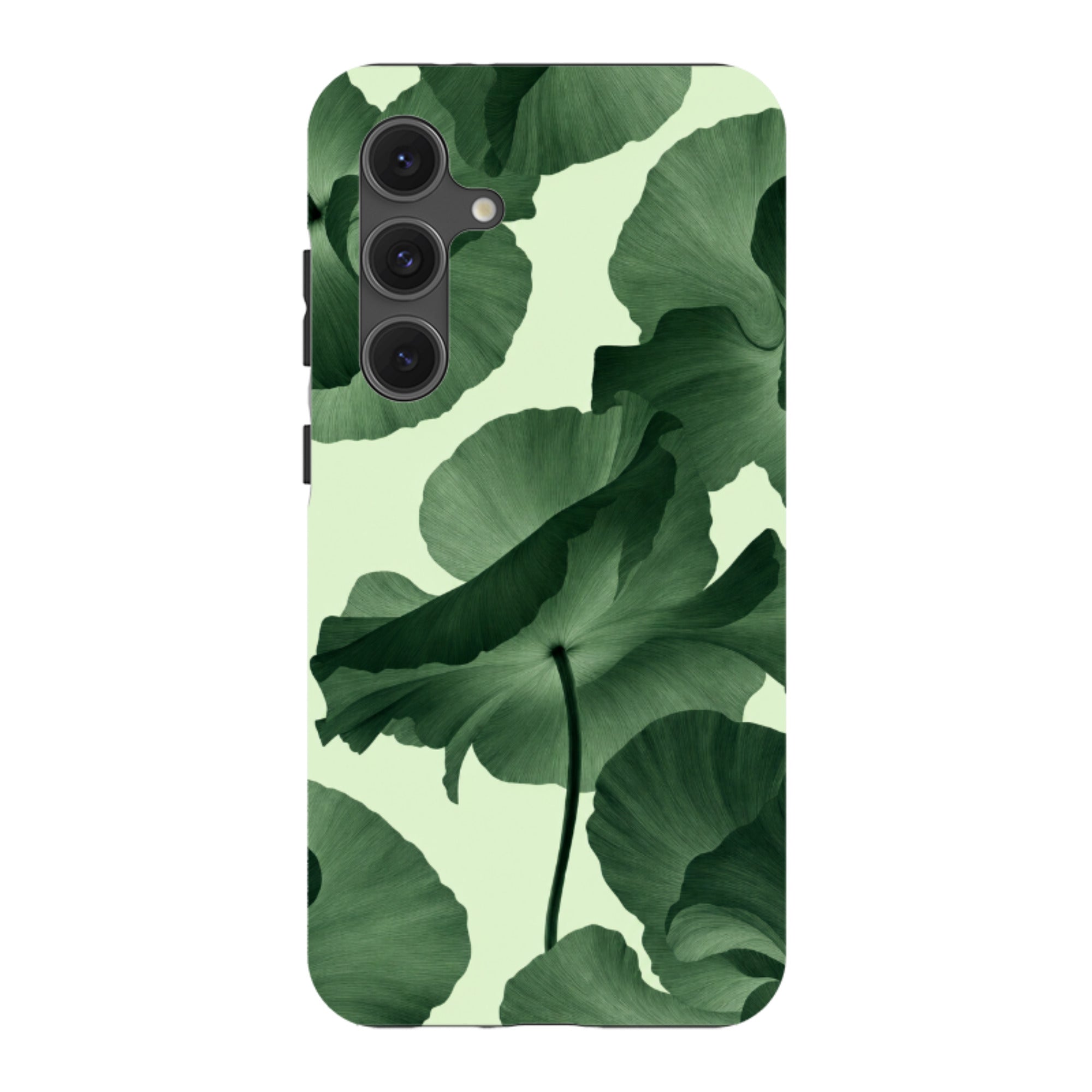 Samsung Tough Case - Sage Green Poppy