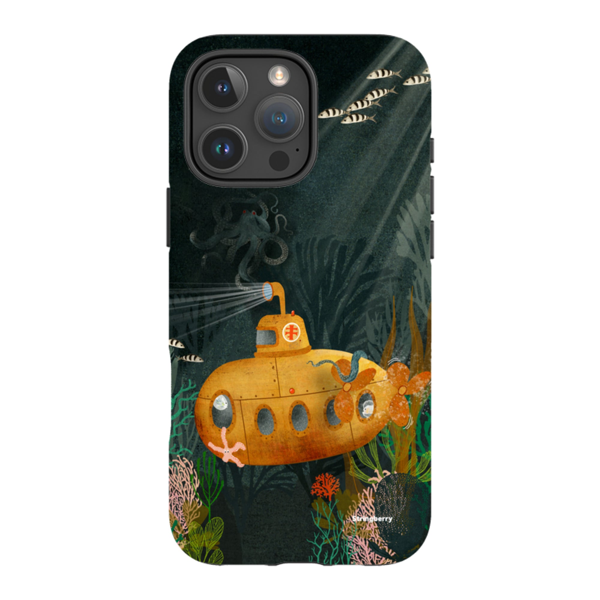 iPhone Tough Case - Submarine By Katherine Quinn
