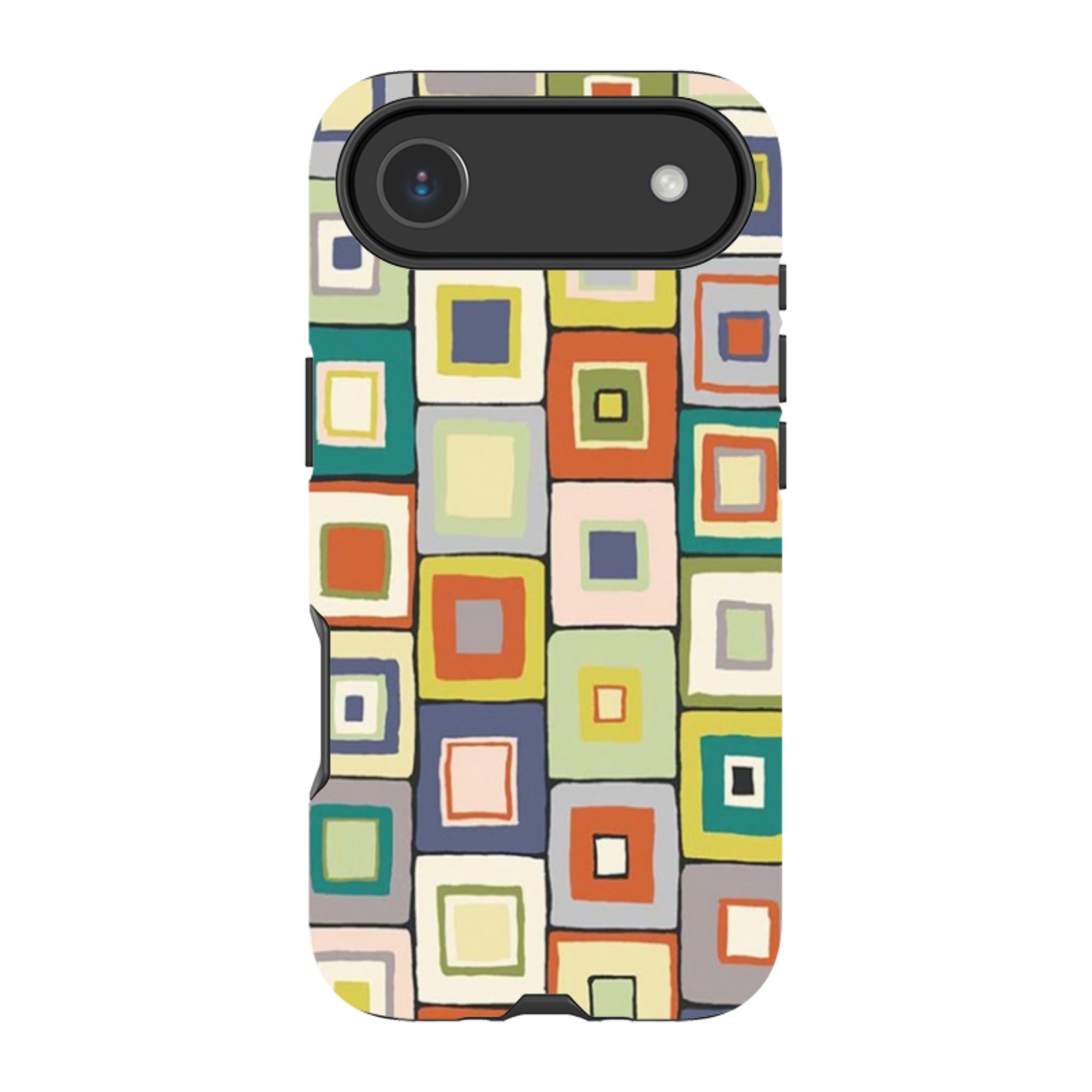 iPhone Tough Case - Atelier Blanket Squares Urbane By Sarah Campbell