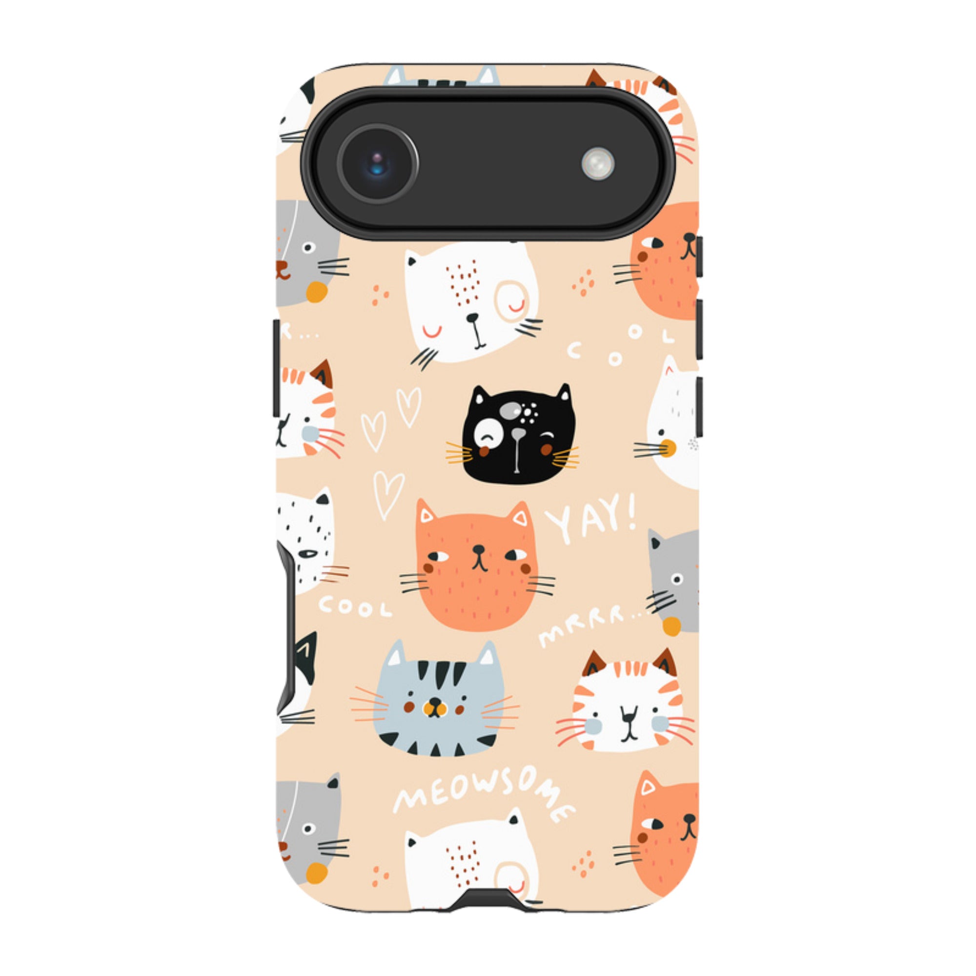 iPhone Tough Case - Meowsome