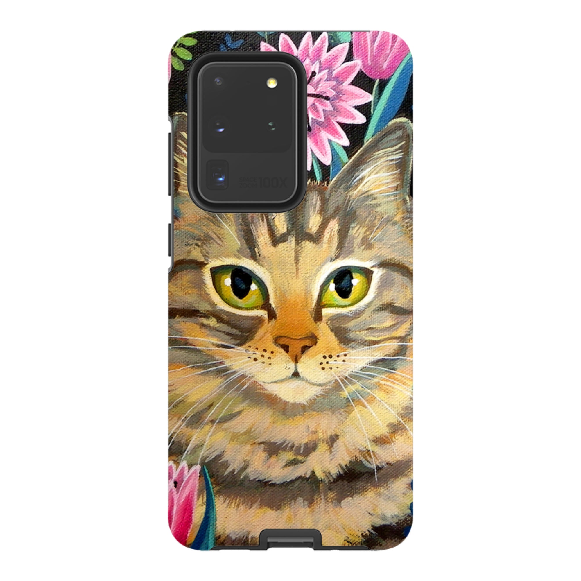 Samsung Tough Case - Tabby Cat By Mary Stubberfield