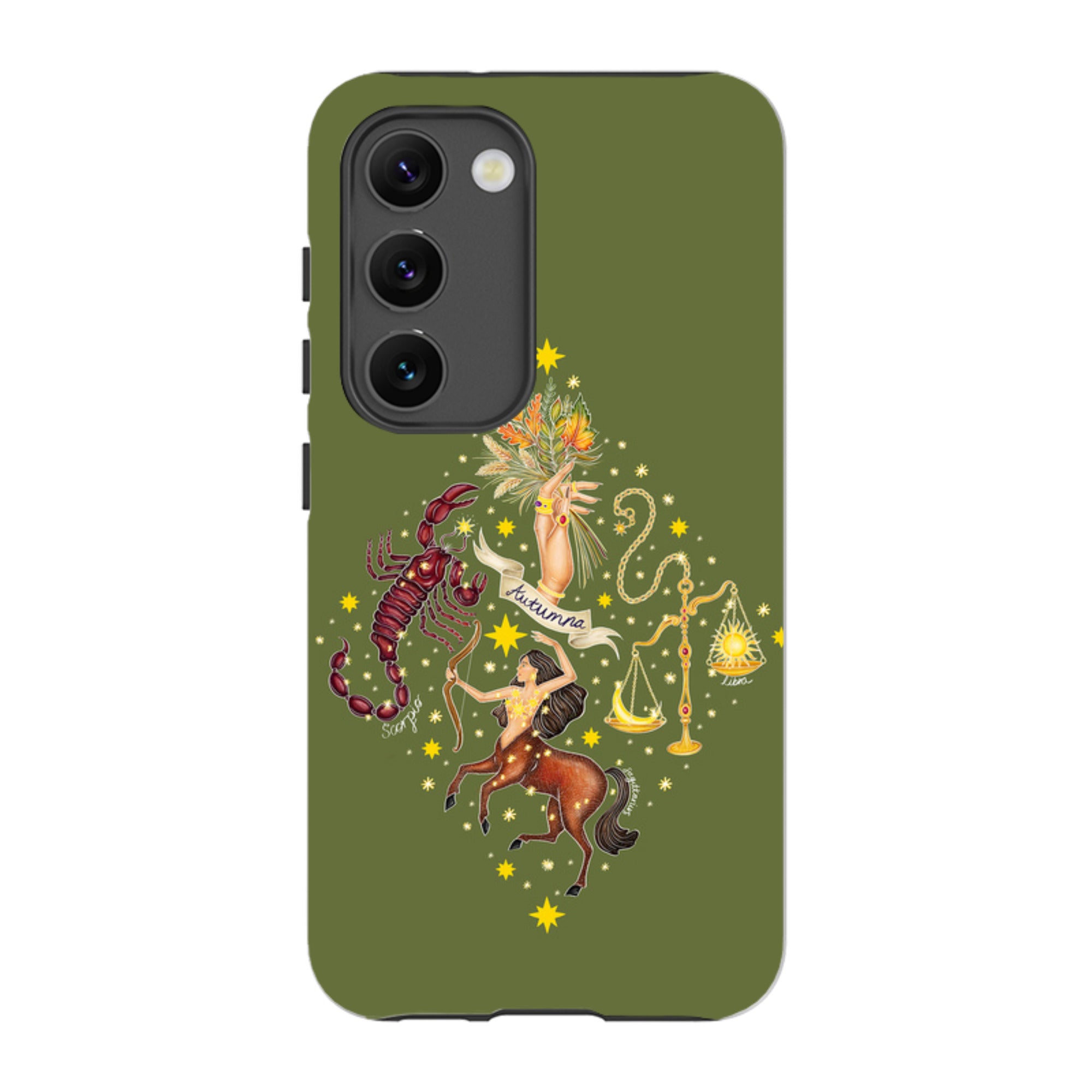 Samsung Tough Case - Autumn Zodiac By Catherine Rowe