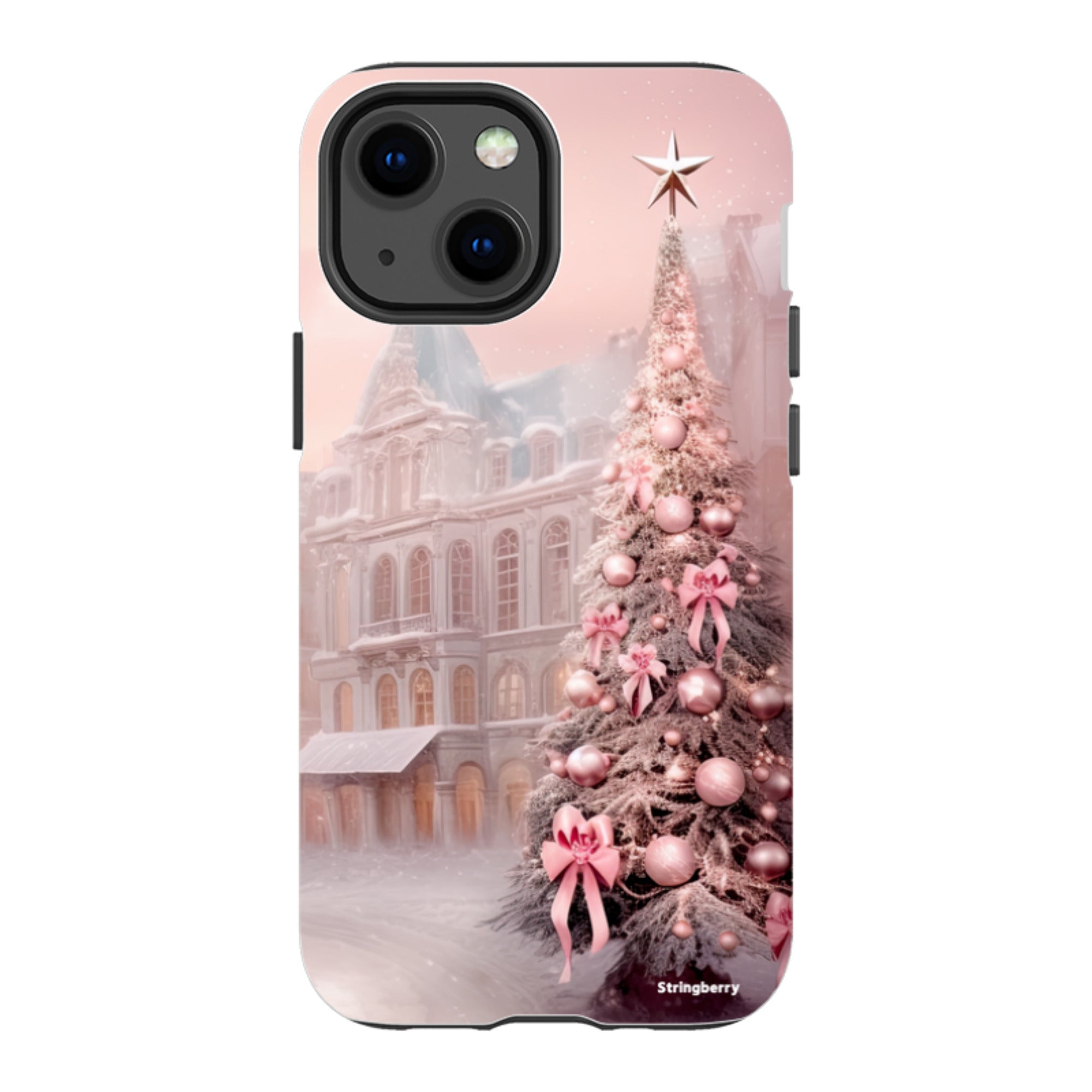 iPhone Tough Case - Pink Xmas