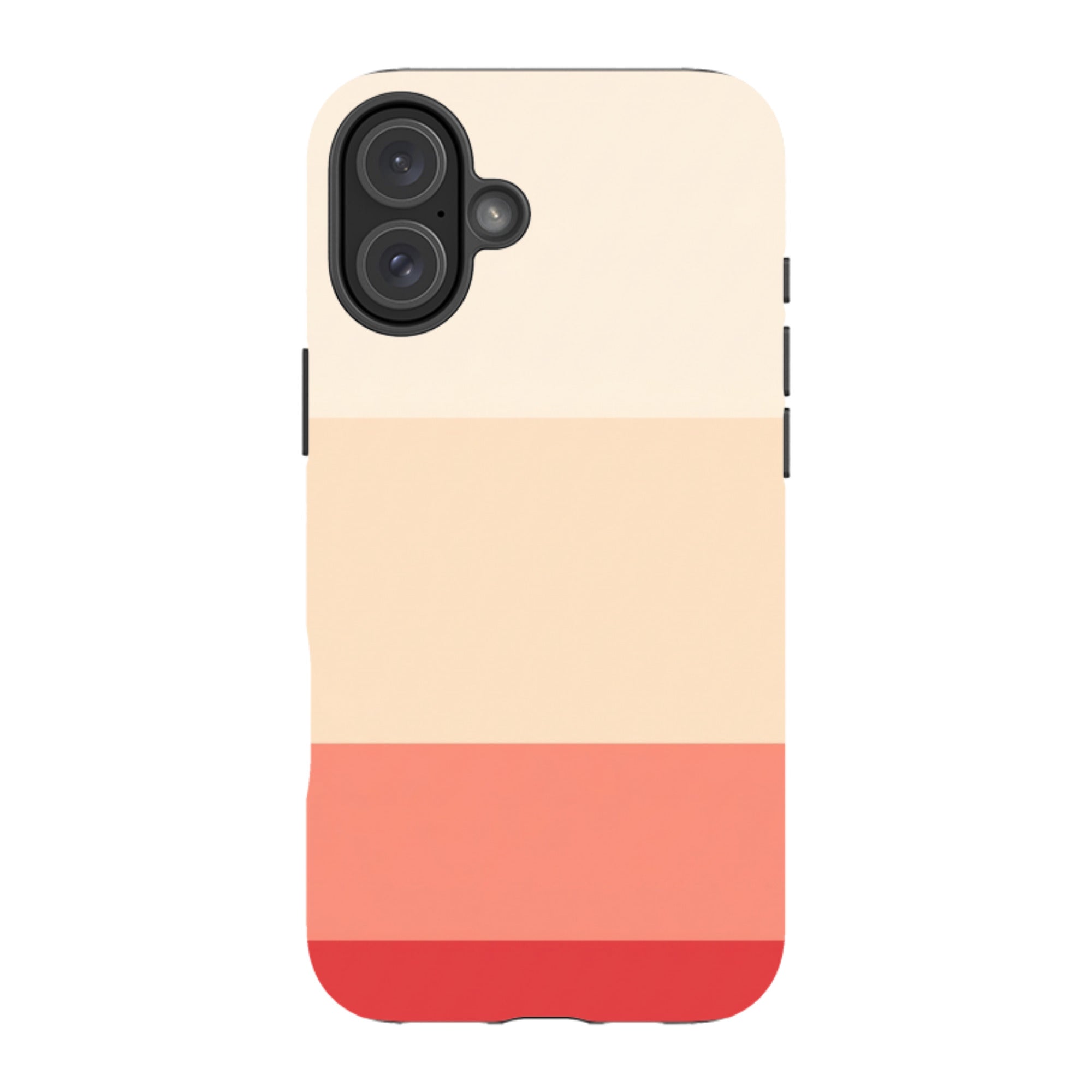 iPhone Tough Case - Crimson Red Gradient