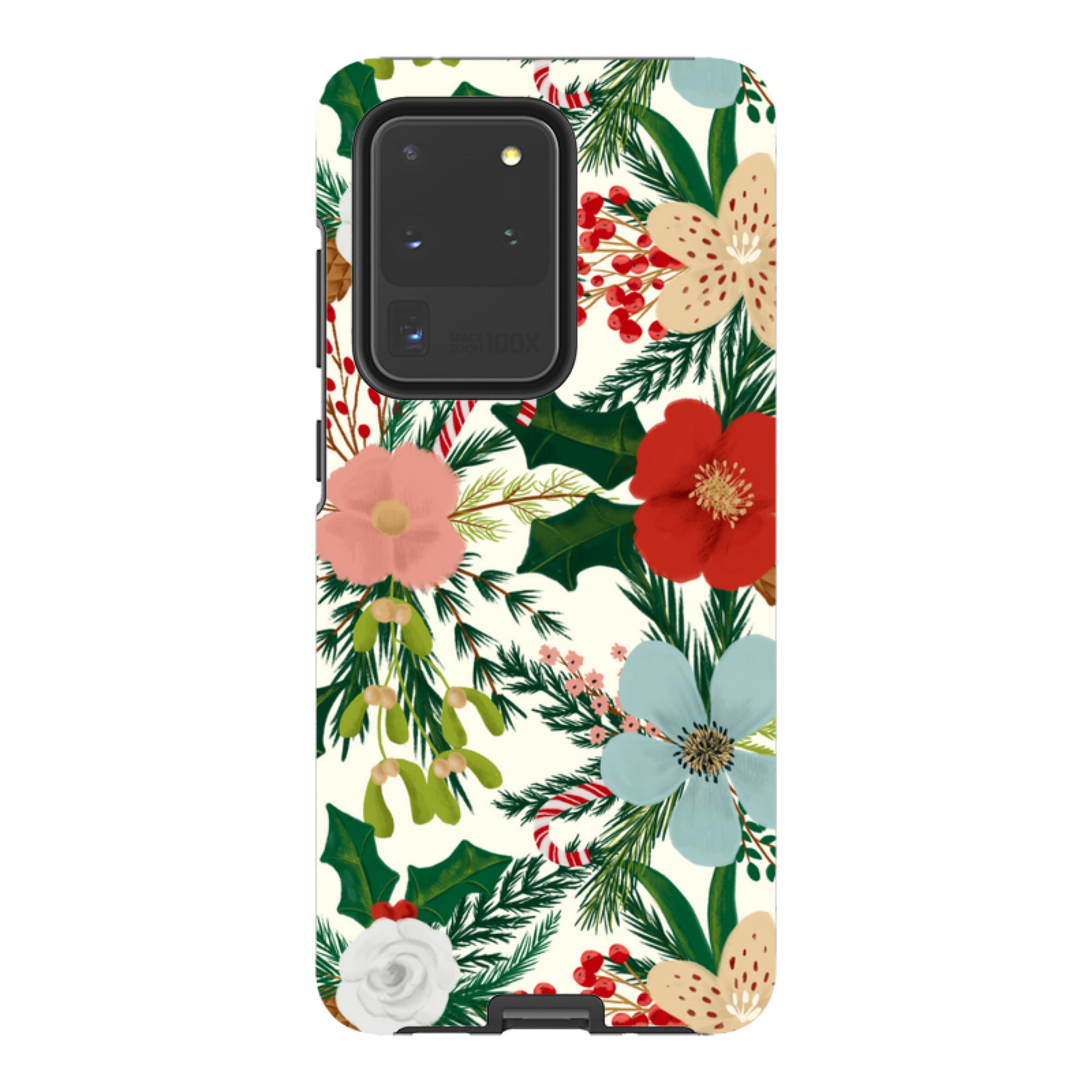 Samsung Tough Case - Christmas Florals By Abby Jacobs
