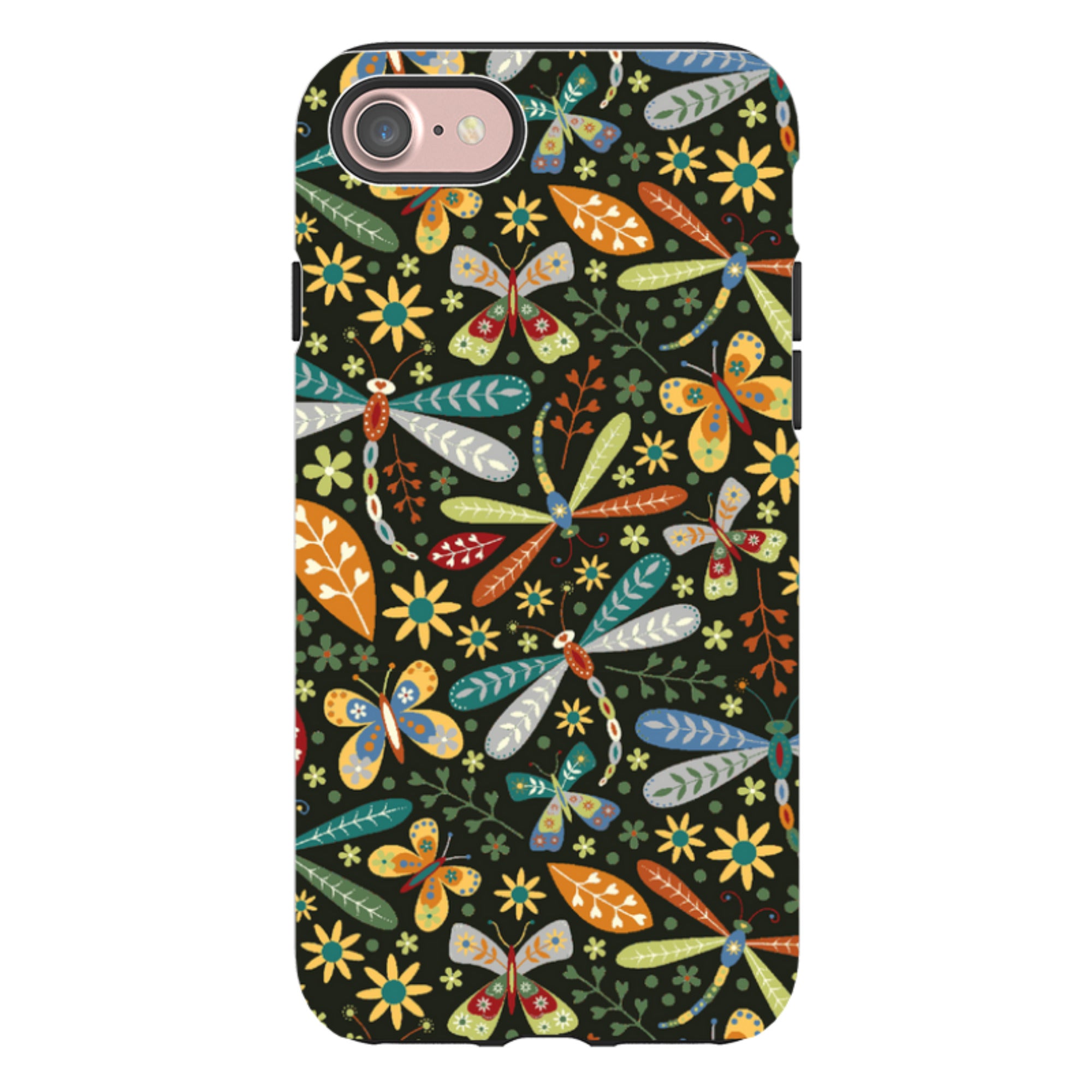 iPhone Tough Case - Dragonflies By Suzy Taylor