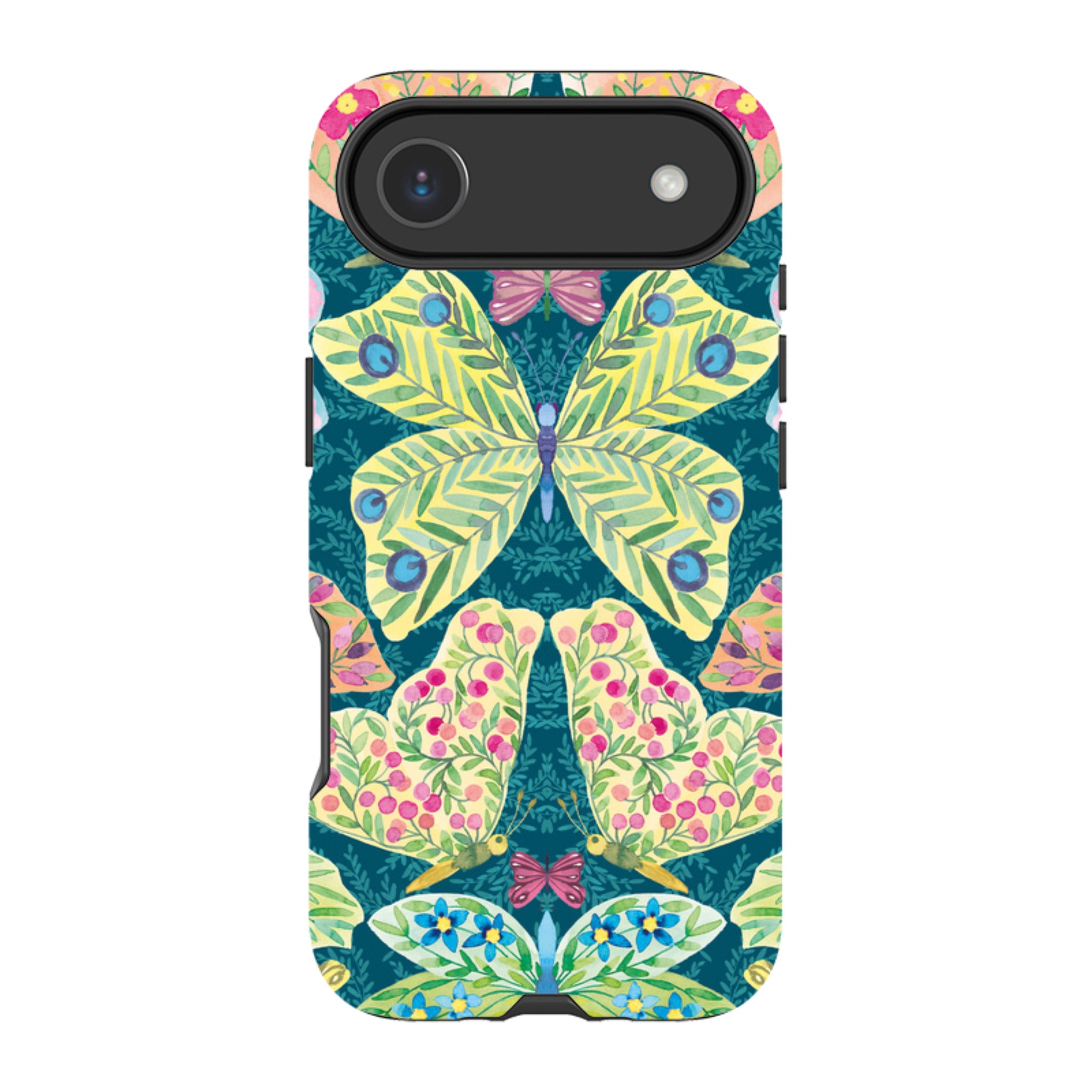 iPhone Tough Case - Butterflies By Elisabeth Haager