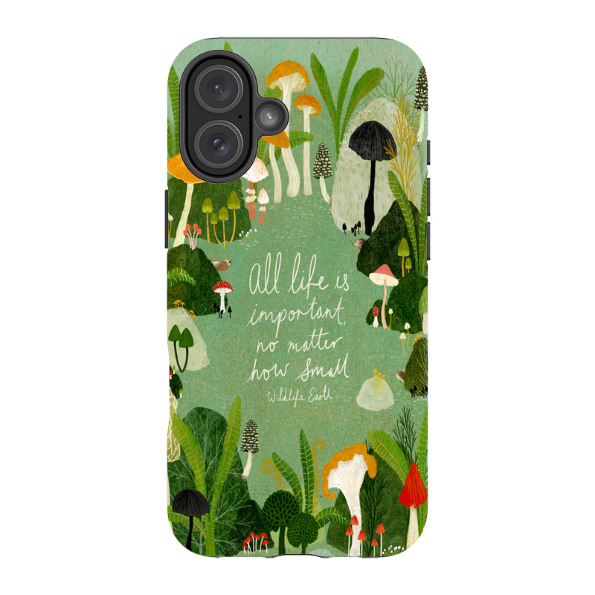 iPhone MagSafe Tough Case -  Wildlife Text By Katherine Quinn