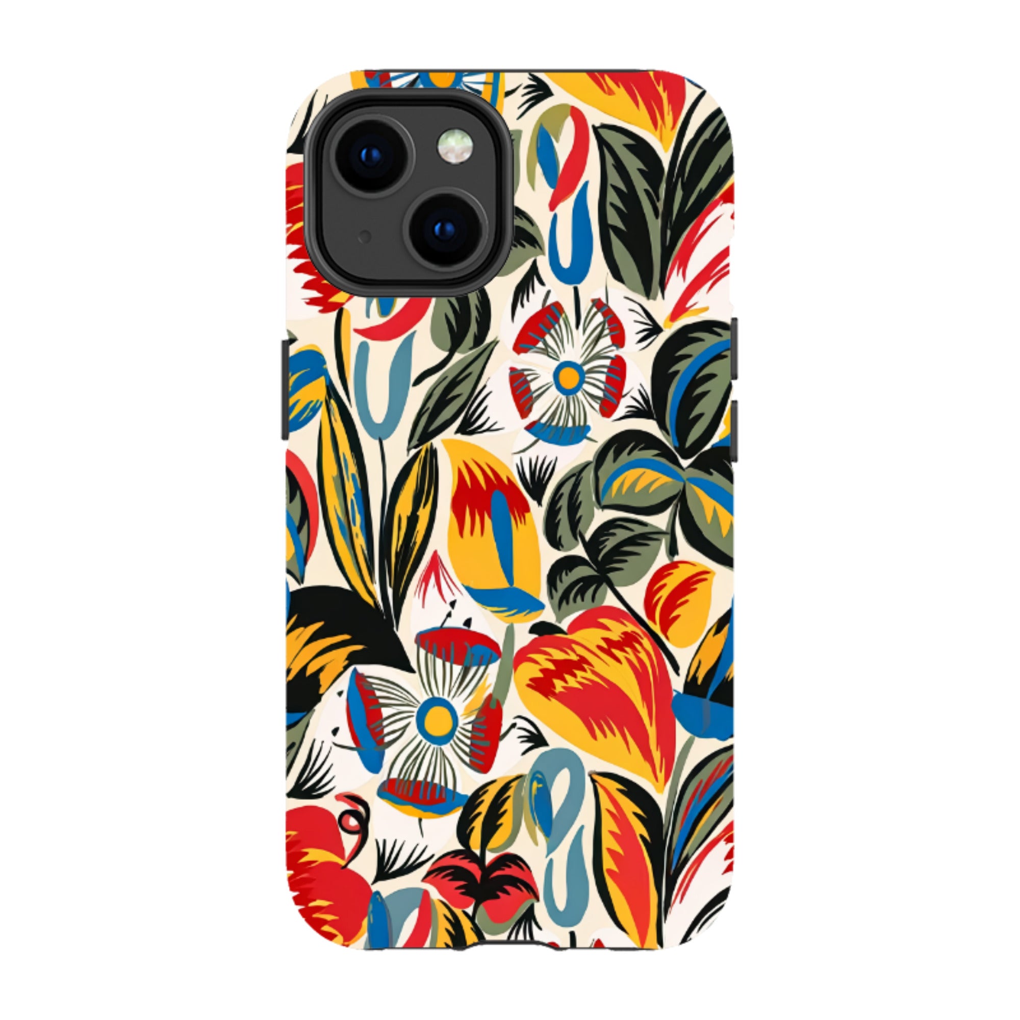iPhone Tough Case - Fauvist Floral