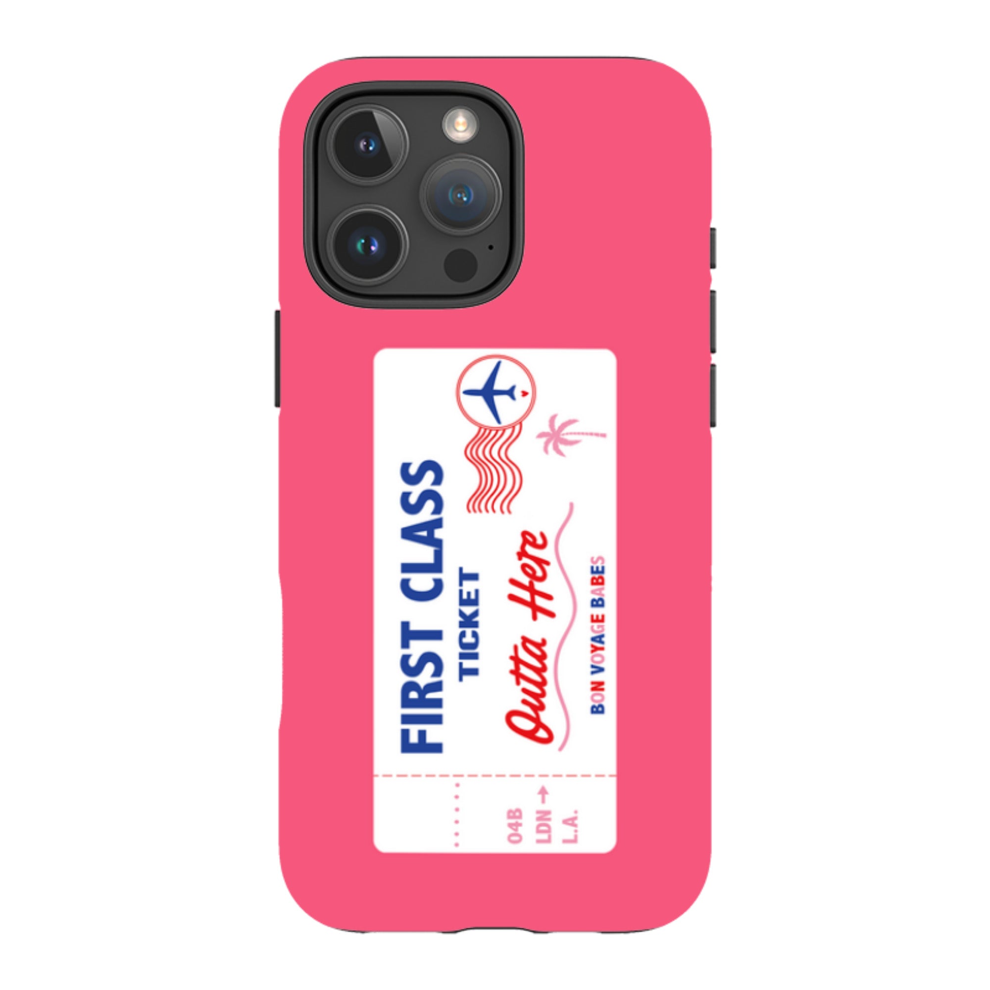 iPhone Tough Case - First Class Peach