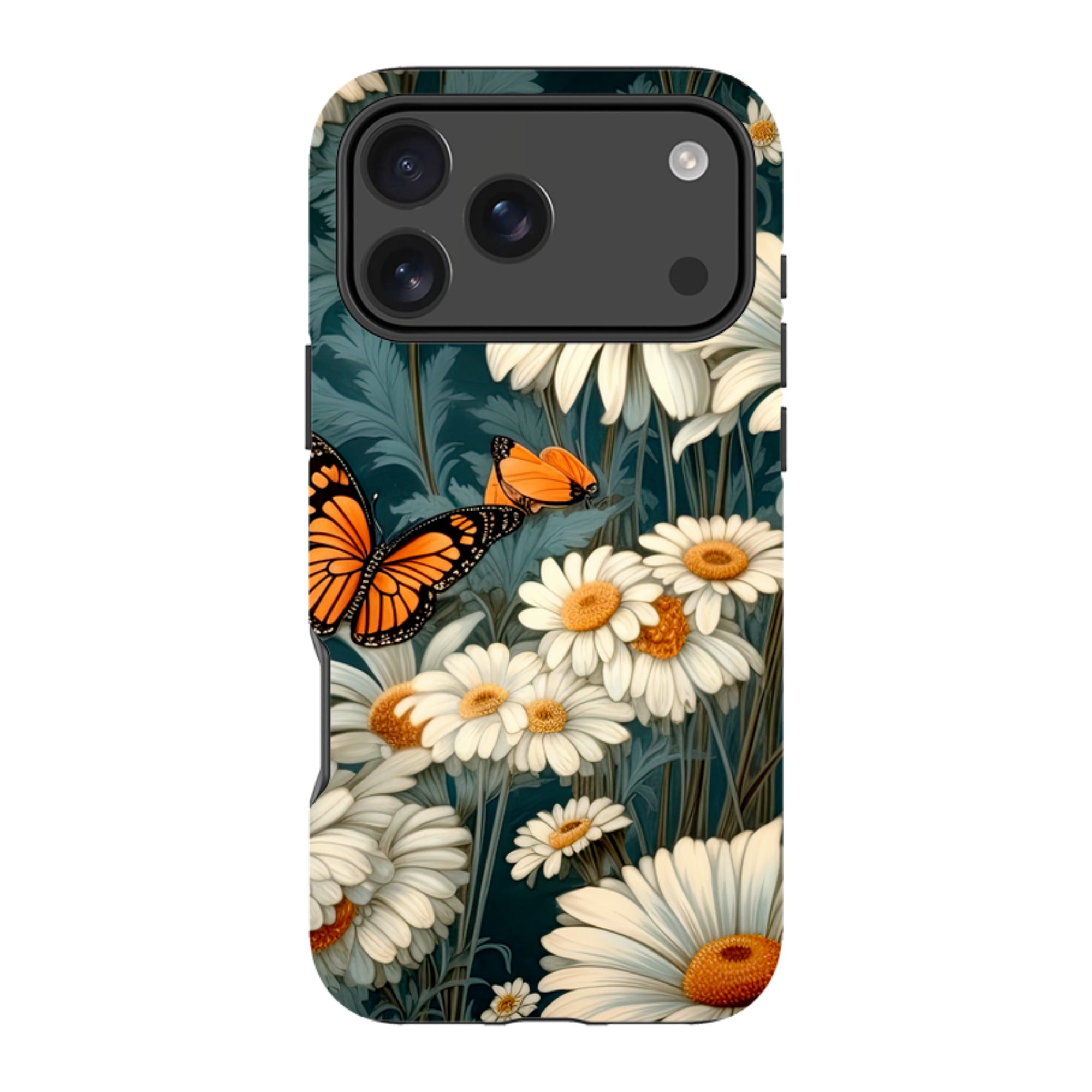 iPhone Case - Butterfly Daisies II