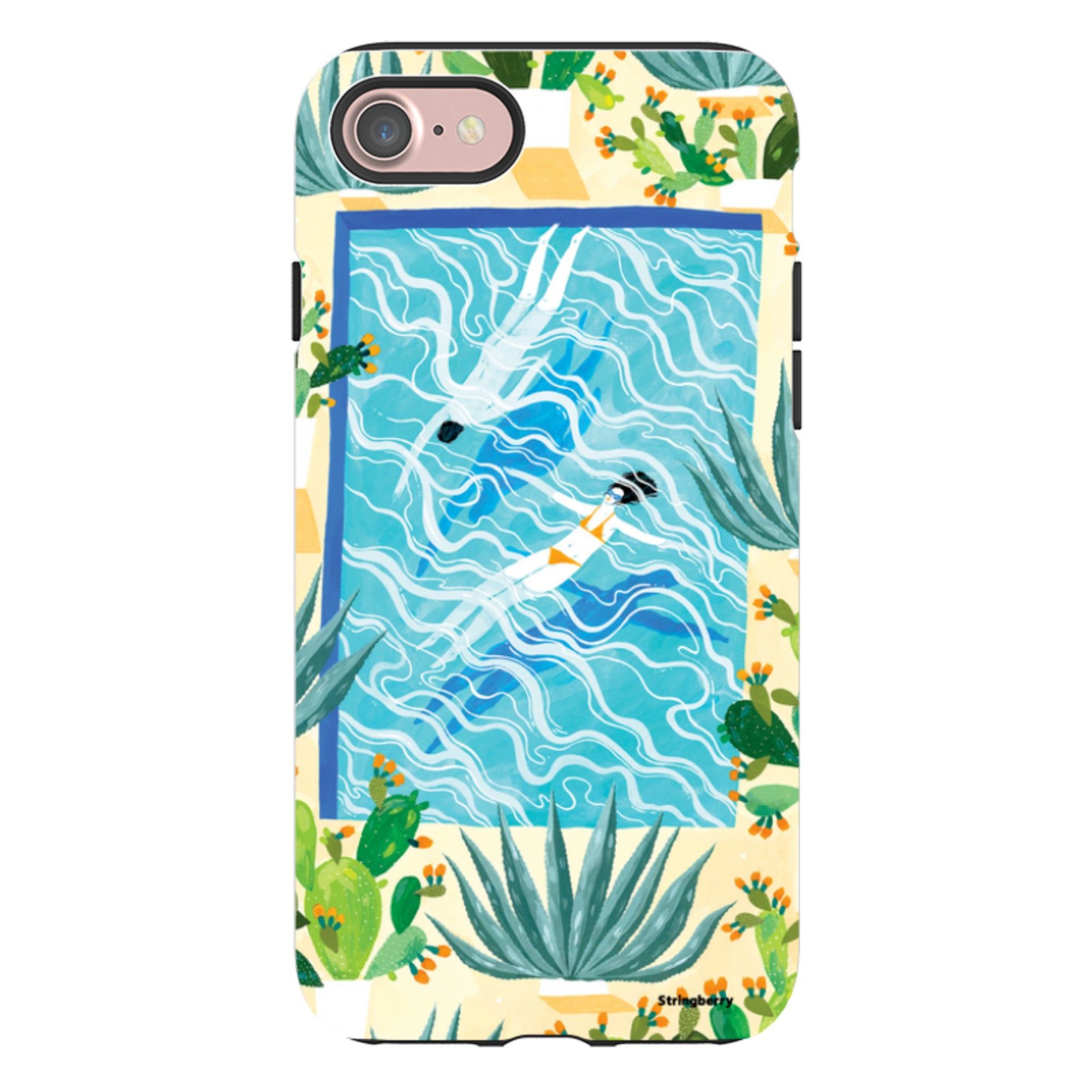 iPhone Tough Case - La Piscina By Madalina Andronic
