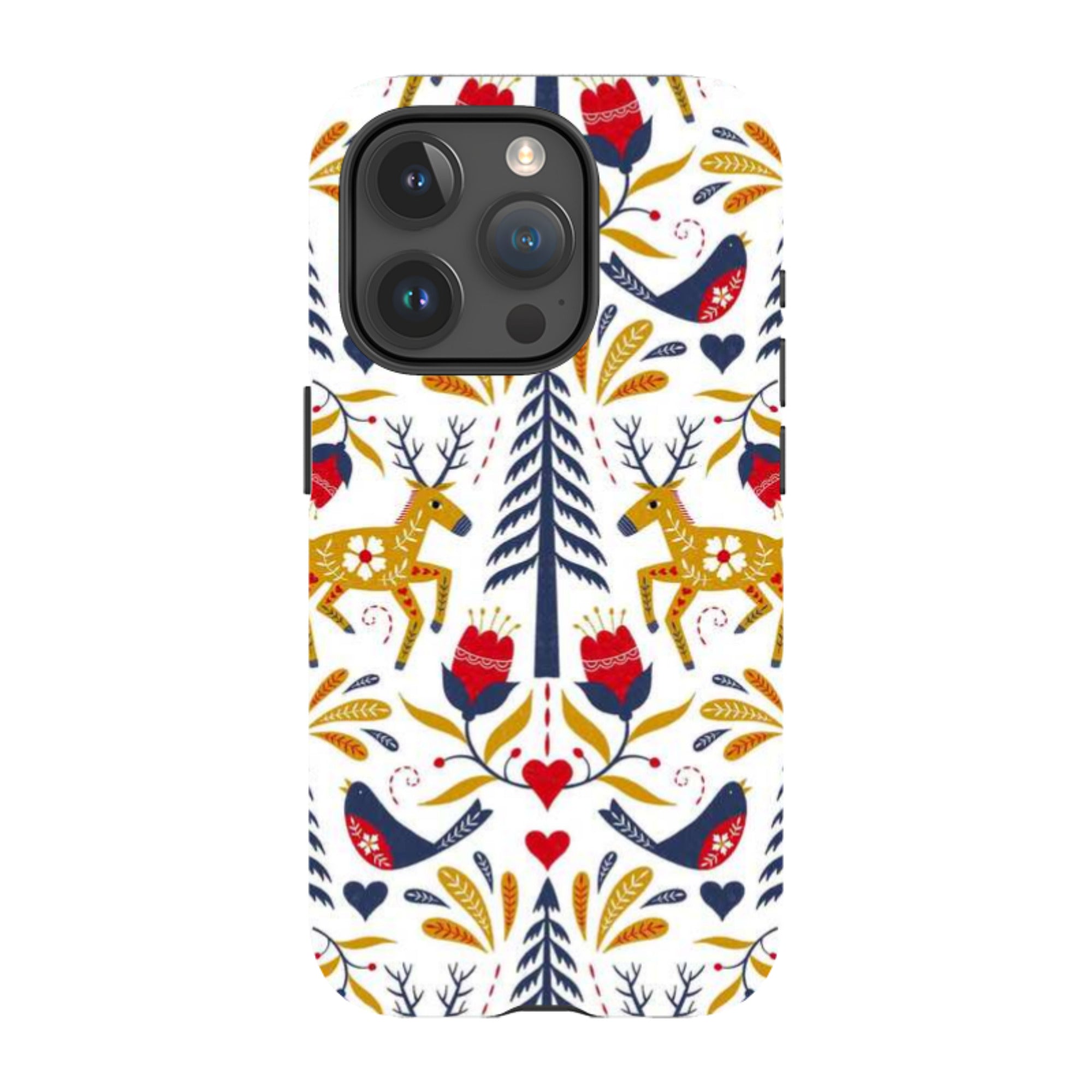iPhone Tough Case - Xmas Pattern II By Suzy Taylor