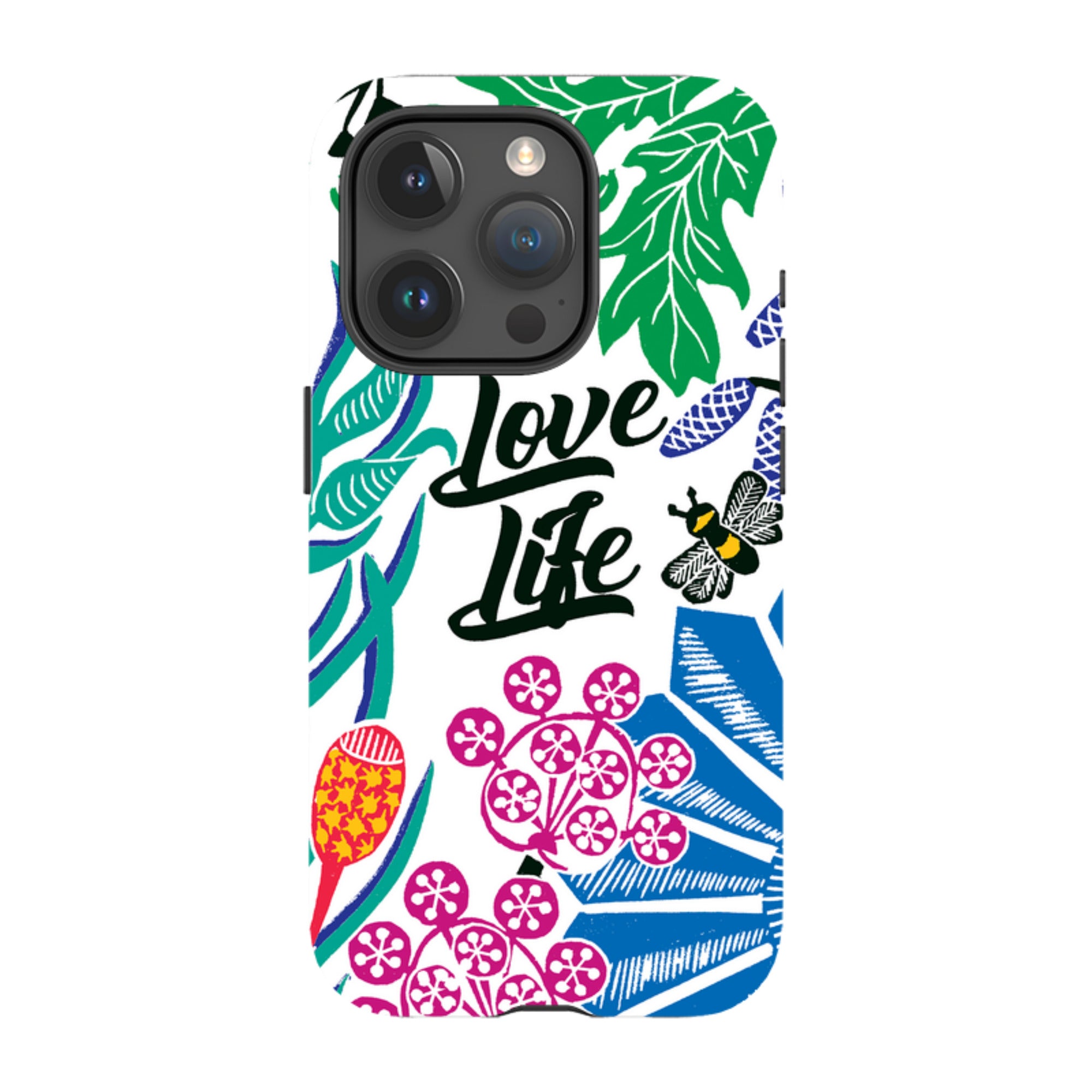iPhone Tough Case - Love Life By Kate Heiss