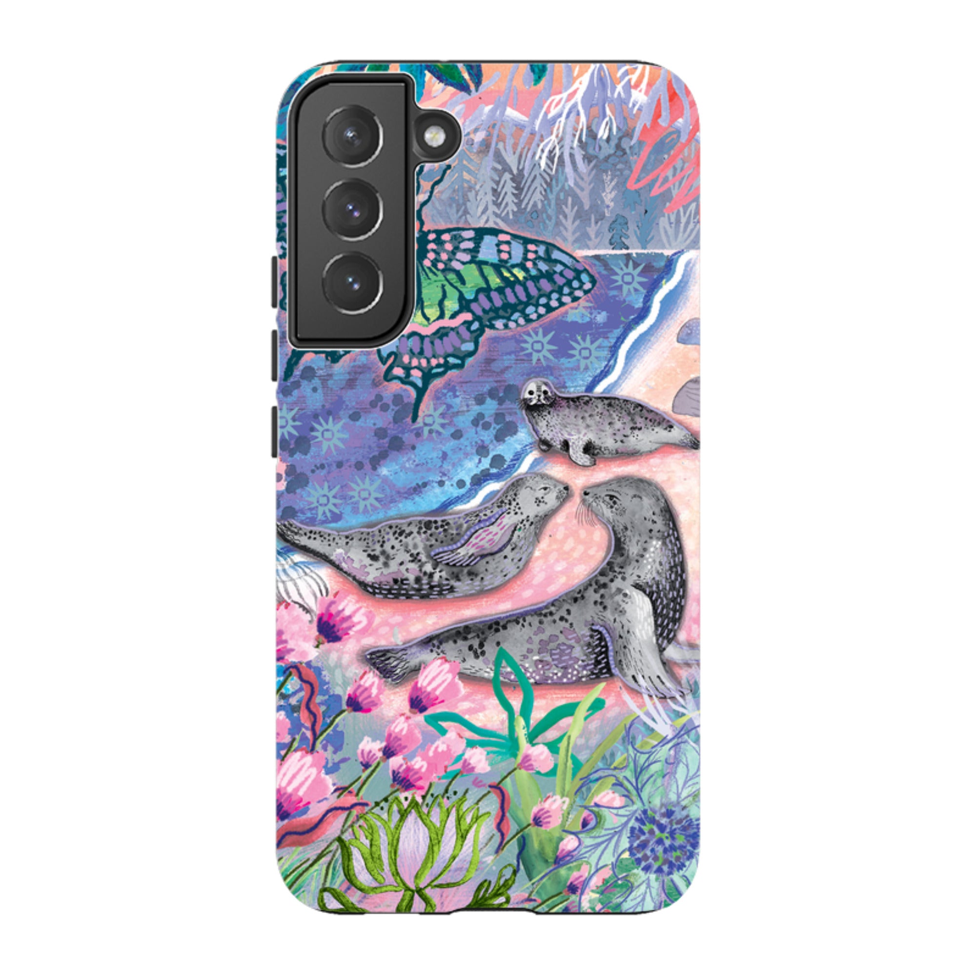 Samsung Tough  Case - Scenic Seals Of Norfolk By Emma Frances Grant
