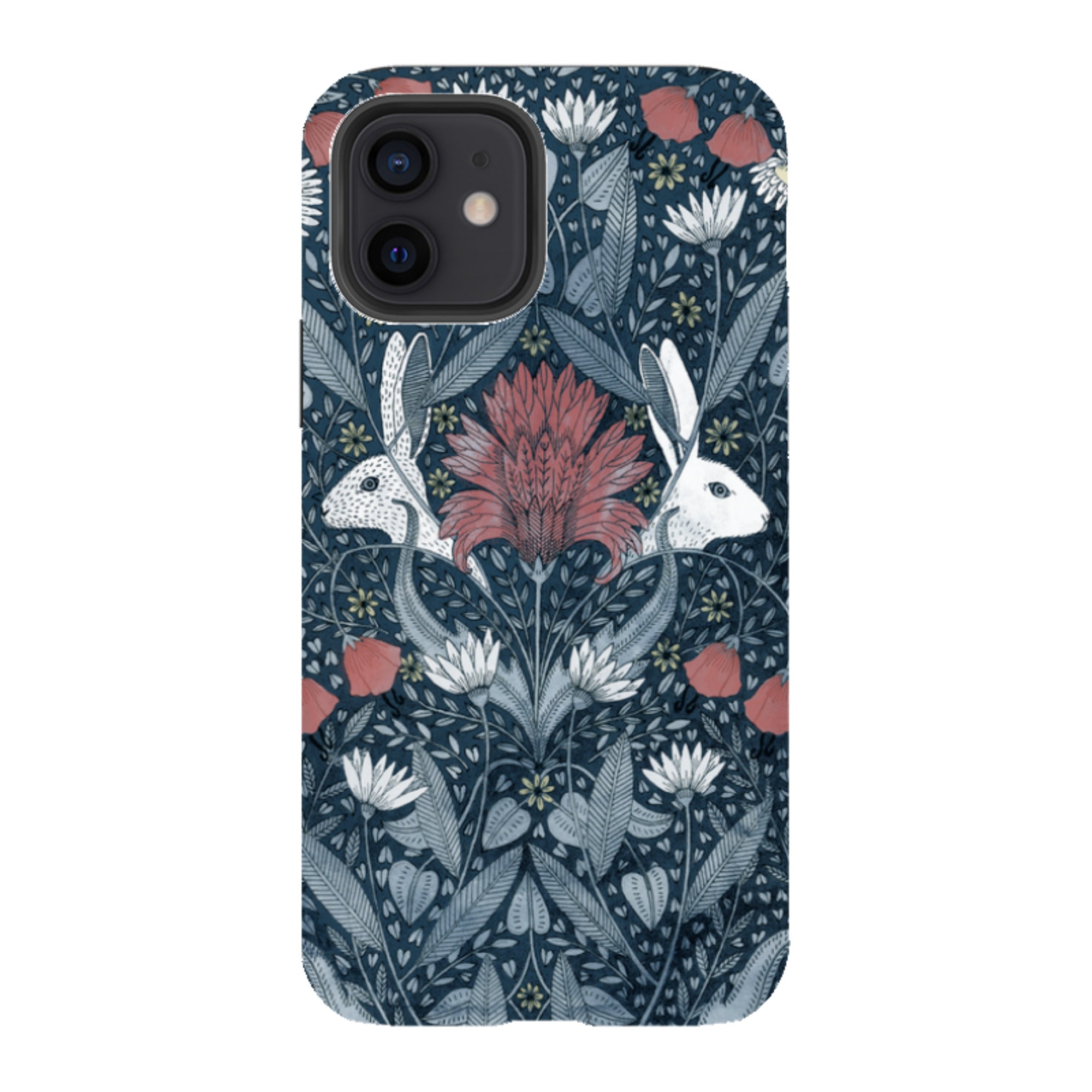 iPhone Tough Case - Two Rabbits By Maria Matos