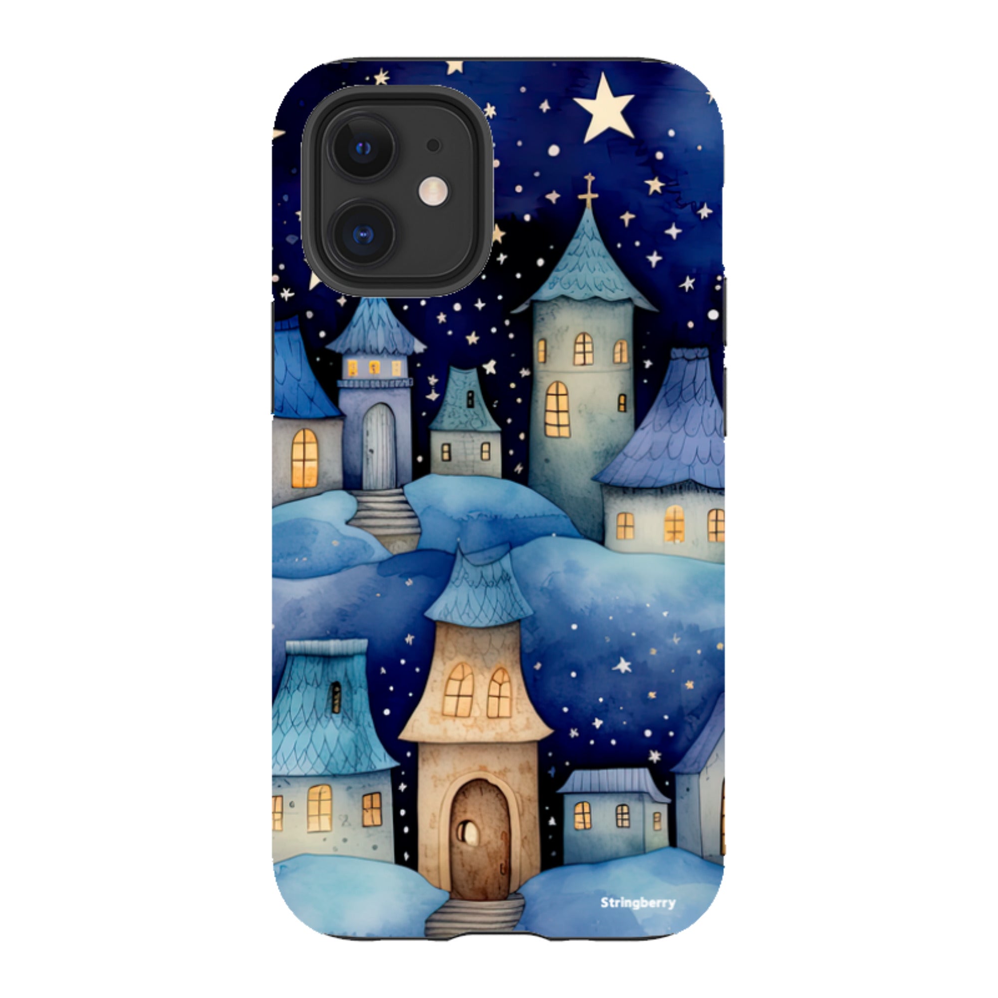 iPhone Tough Case - Blue Stars