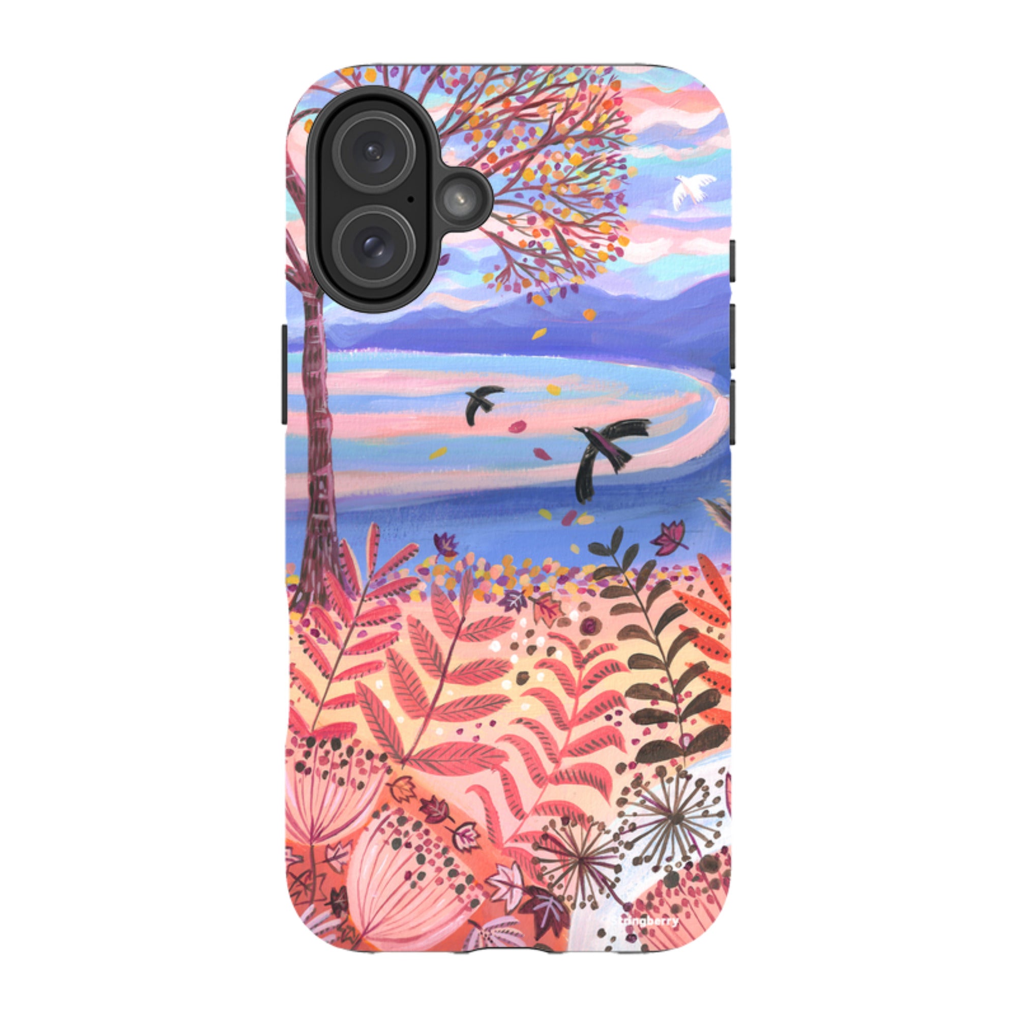 iPhone Tough Case - Autumn Coast By Mary Stubberfield