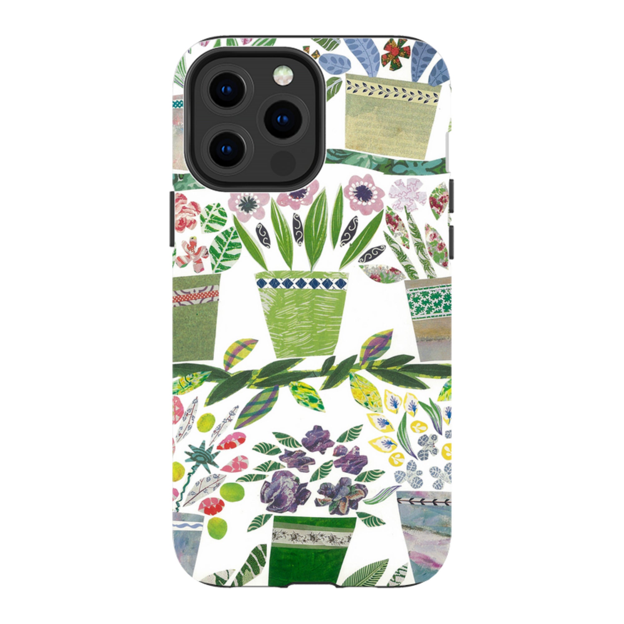 iPhone Tough Case - Flowerpots By Jane Robbins
