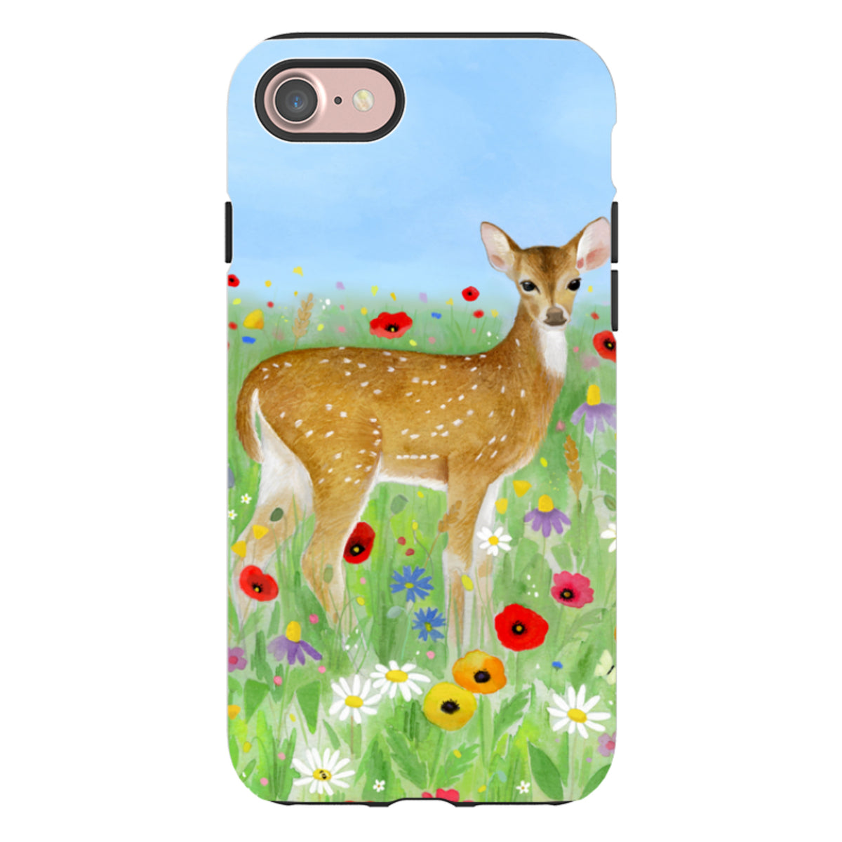 iPhone Tough Case - Fawn By Bex Parkin