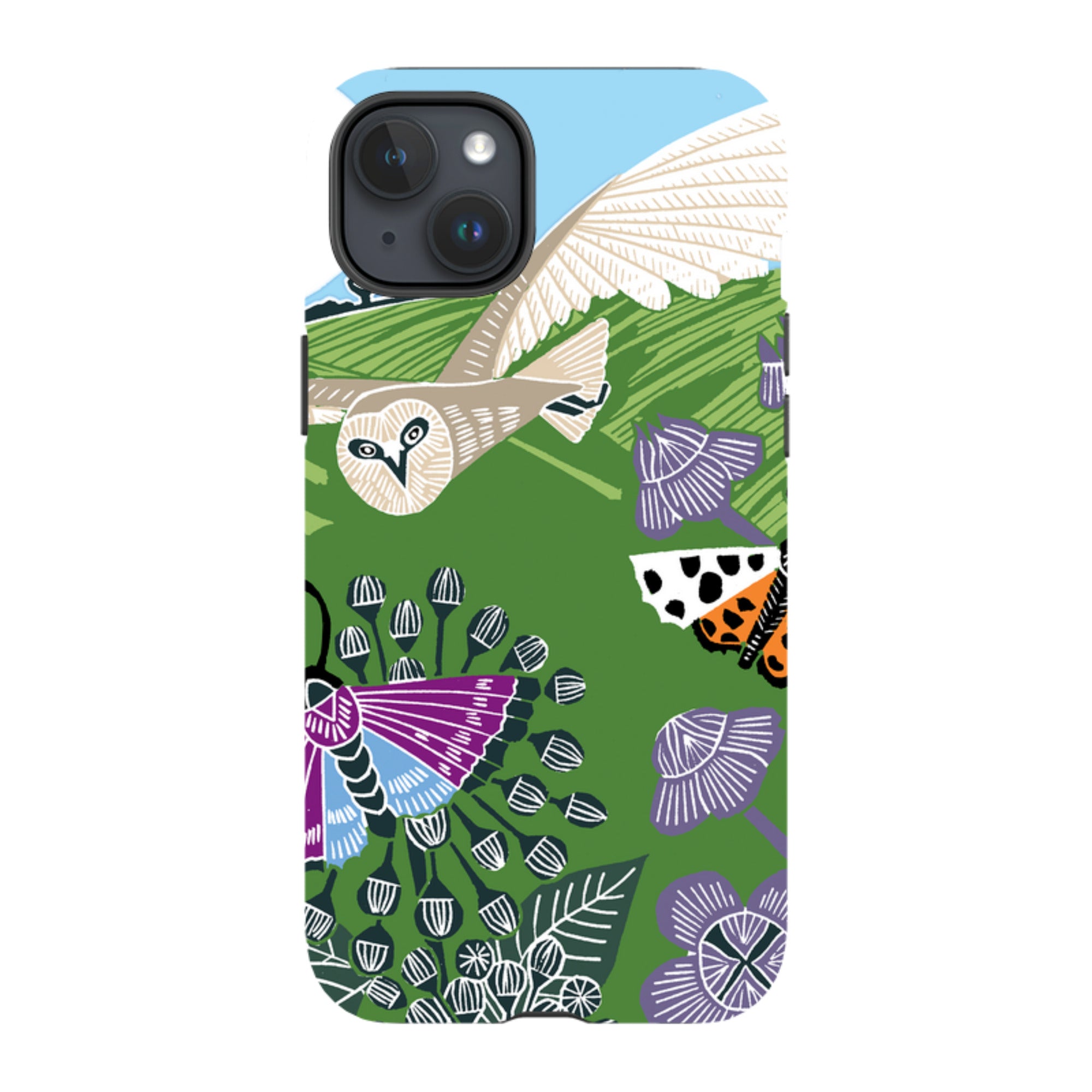 iPhone Tough Case - Morning Barn Owl By Kate Heiss