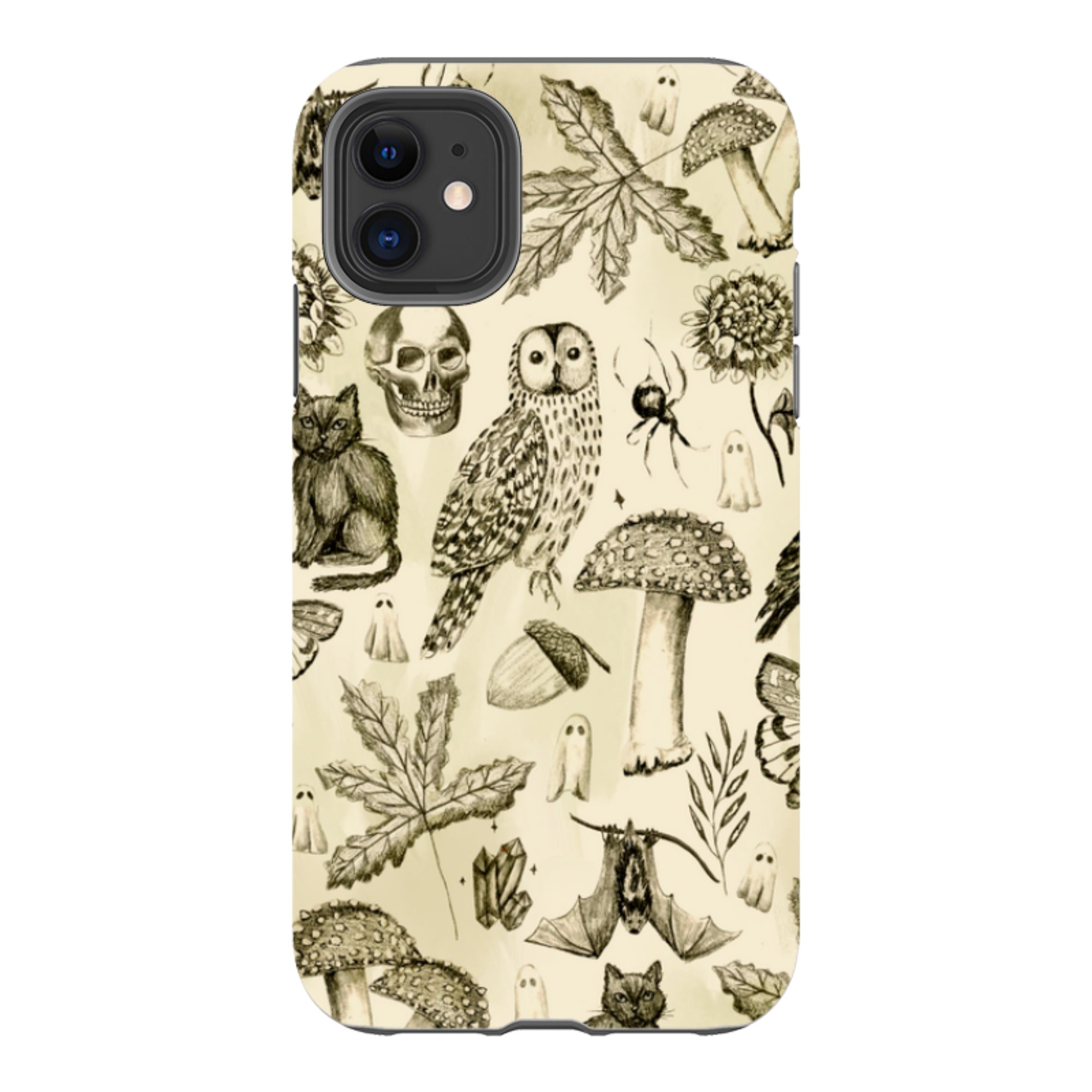 iPhone Tough Case - Pencil Fall By Abby Jacobs