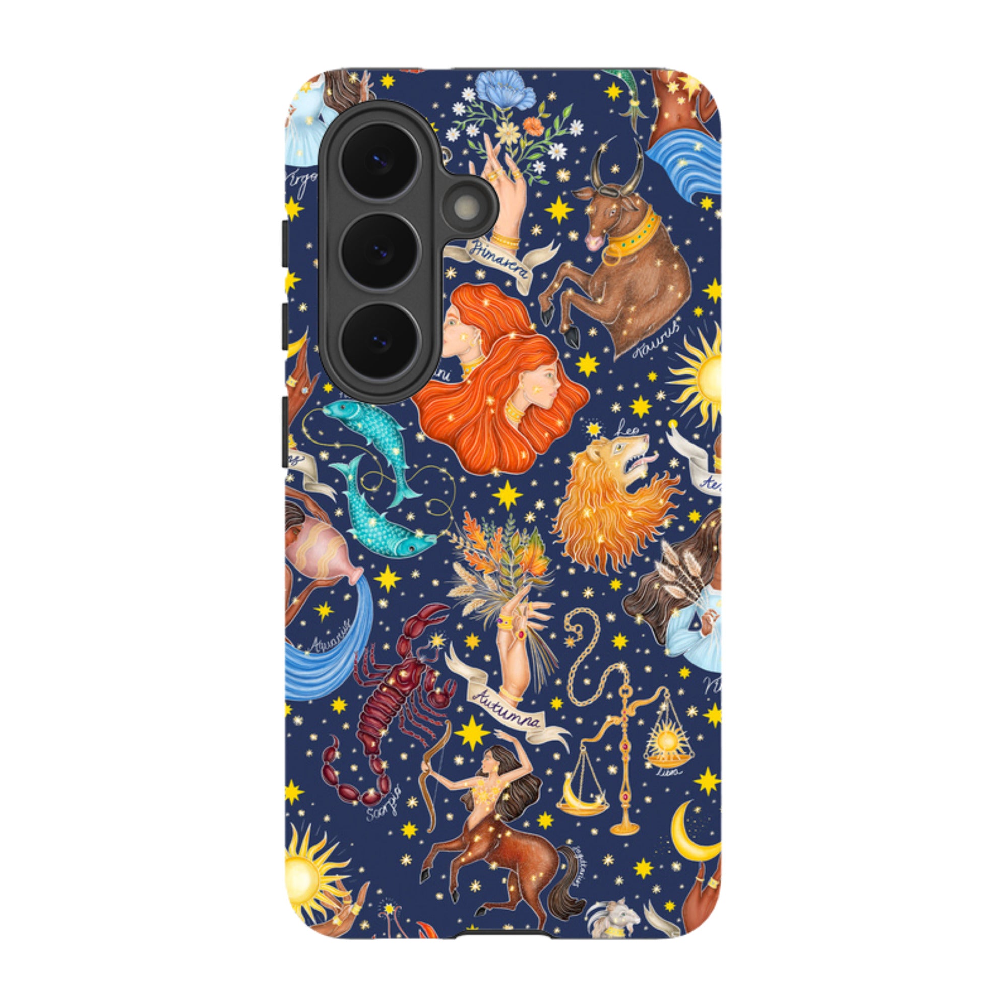 Samsung Tough Case - Zodiac Composite By Catherine Rowe
