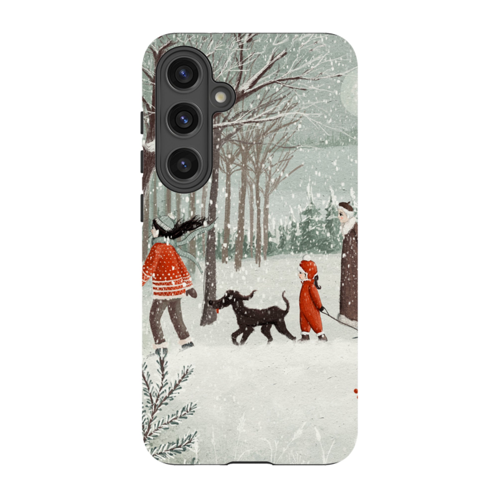Samsung Tough Case - Winter Walk By Maja Lindberg