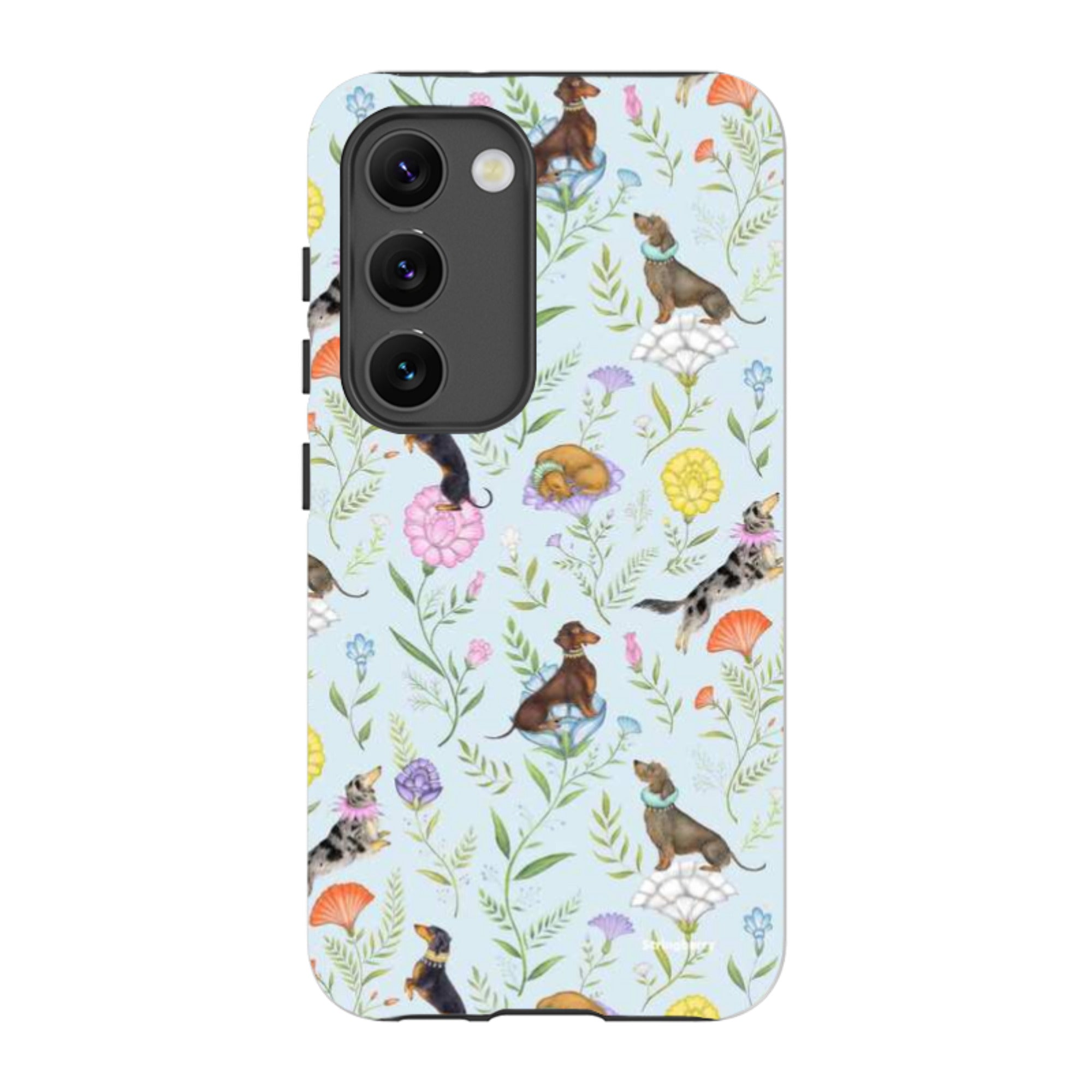 Samsung Tough Case - Doxy Day Afternoon Sky By Catherine Rowe